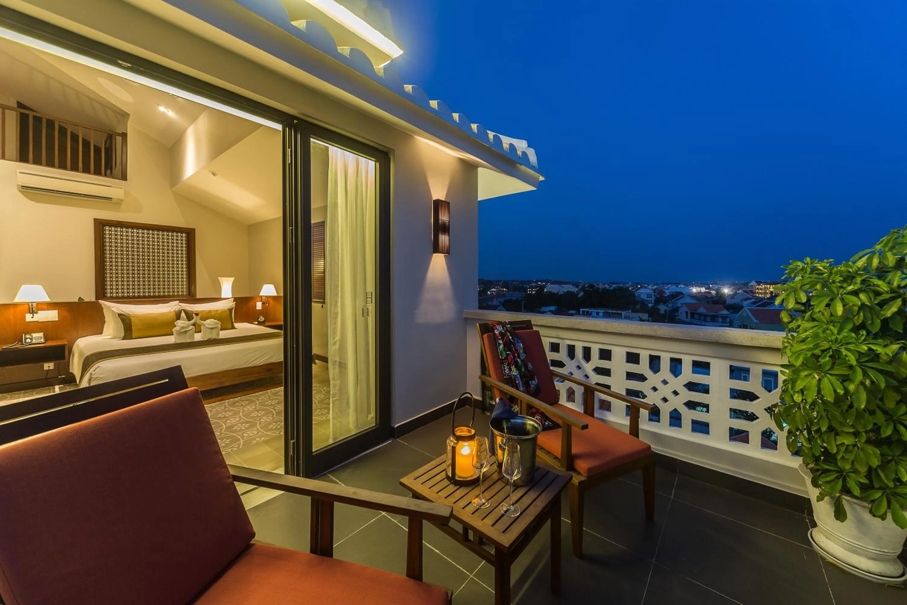 Night in RiverTown Hoi An Resort & Spa