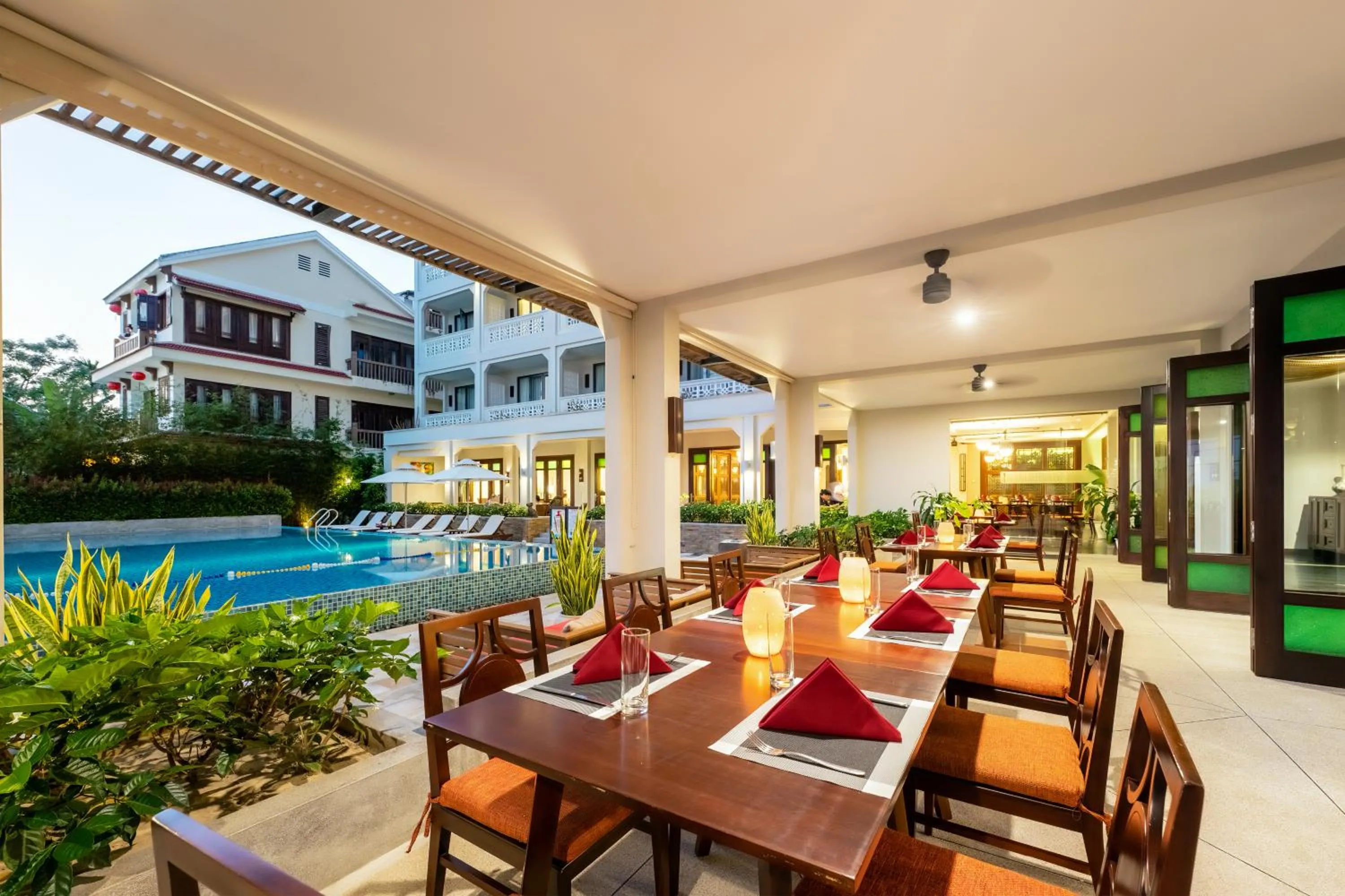 Balcony/Terrace in RiverTown Hoi An Resort & Spa