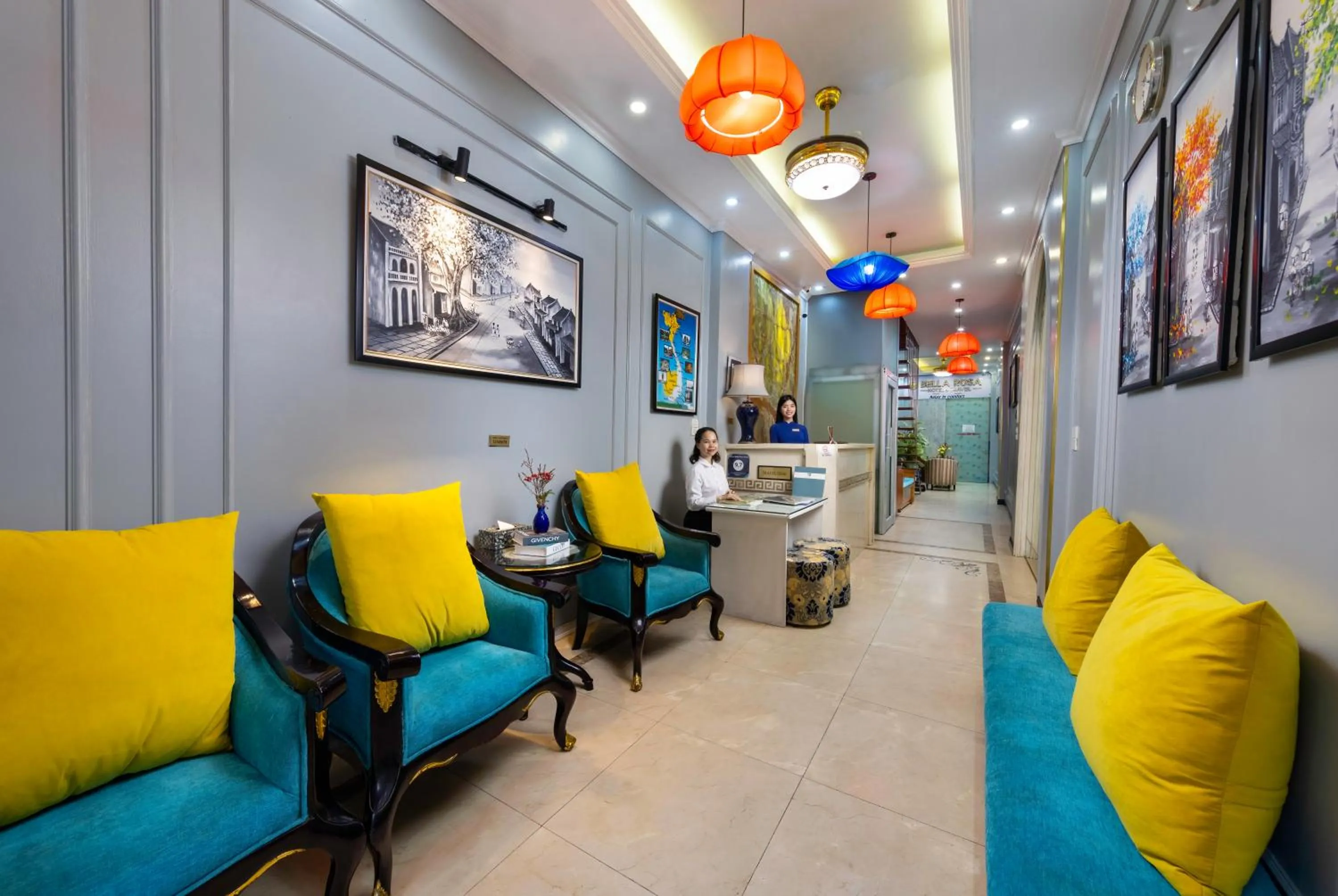 Lobby or reception in Bella Rosa Hotel & Travel