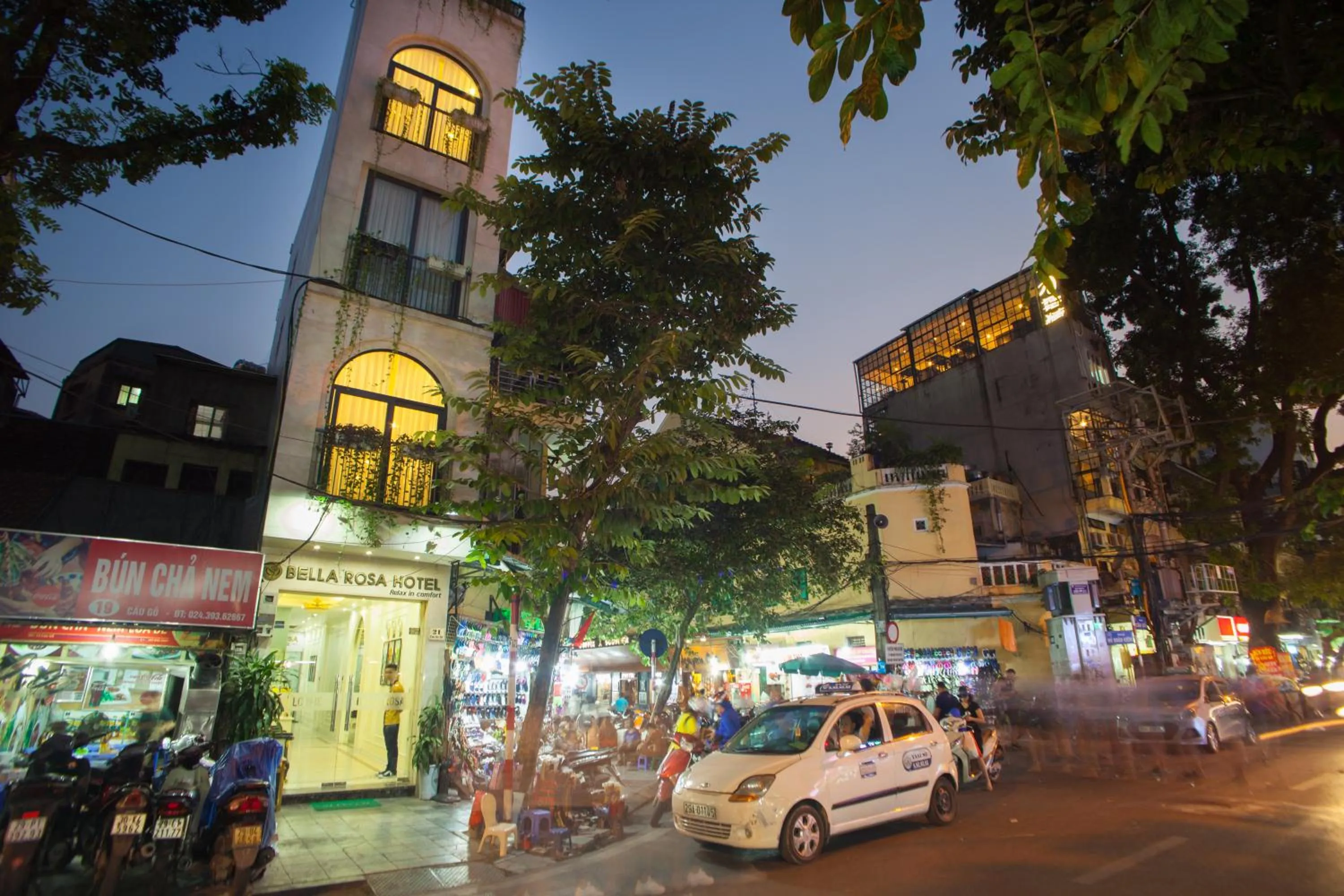 Property building in Bella Rosa Hotel & Travel