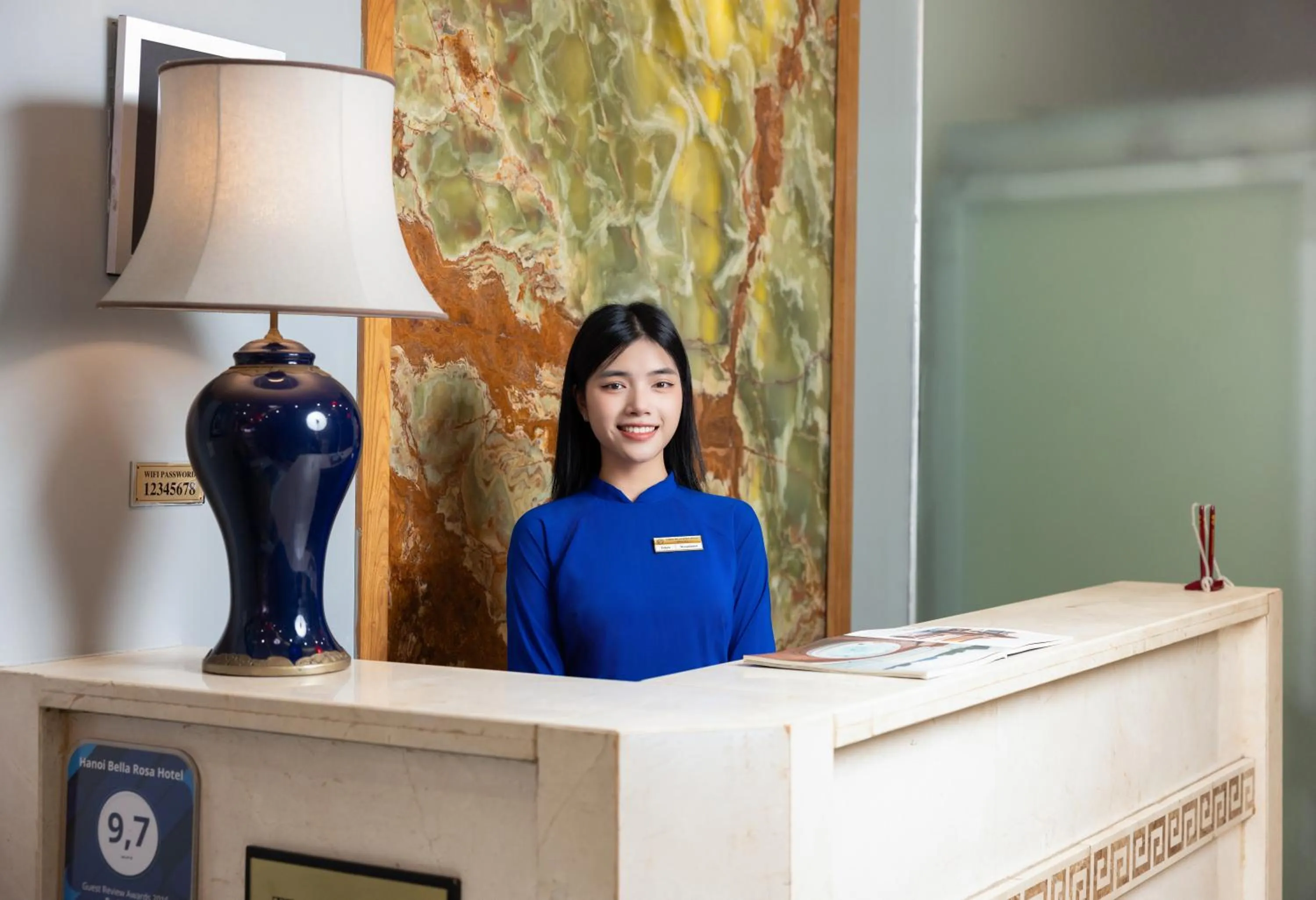 Lobby or reception in Bella Rosa Hotel & Travel