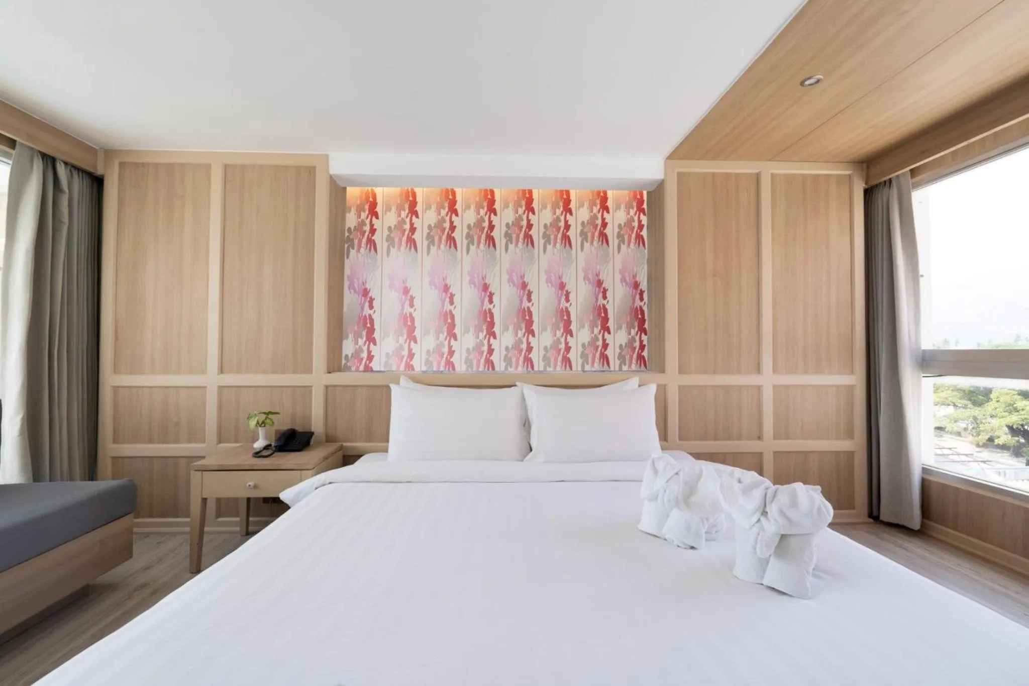 Bed in MATCHA SAMUI RESORT formerly Chaba Samui Resort