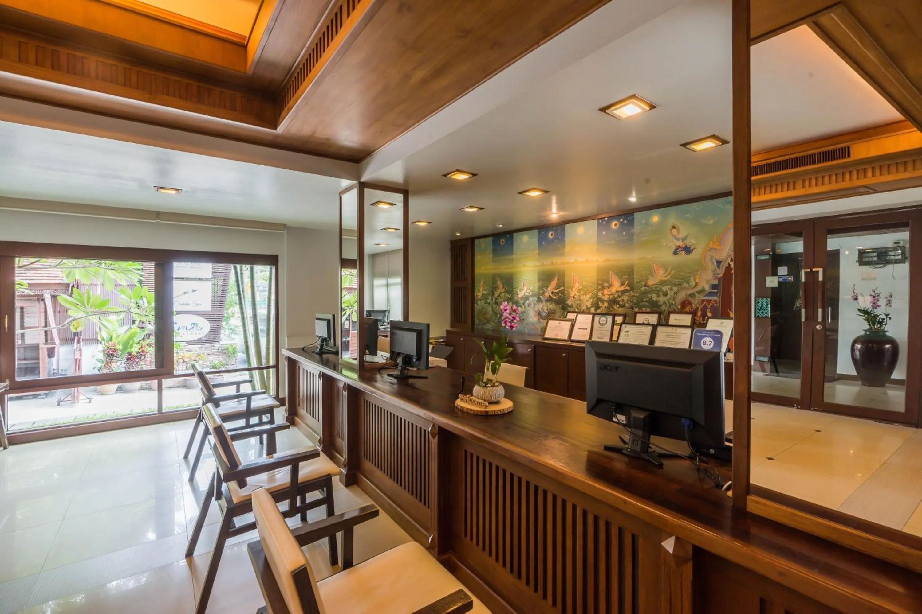 Lobby or reception in Samui Paradise Chaweng Beach Resort