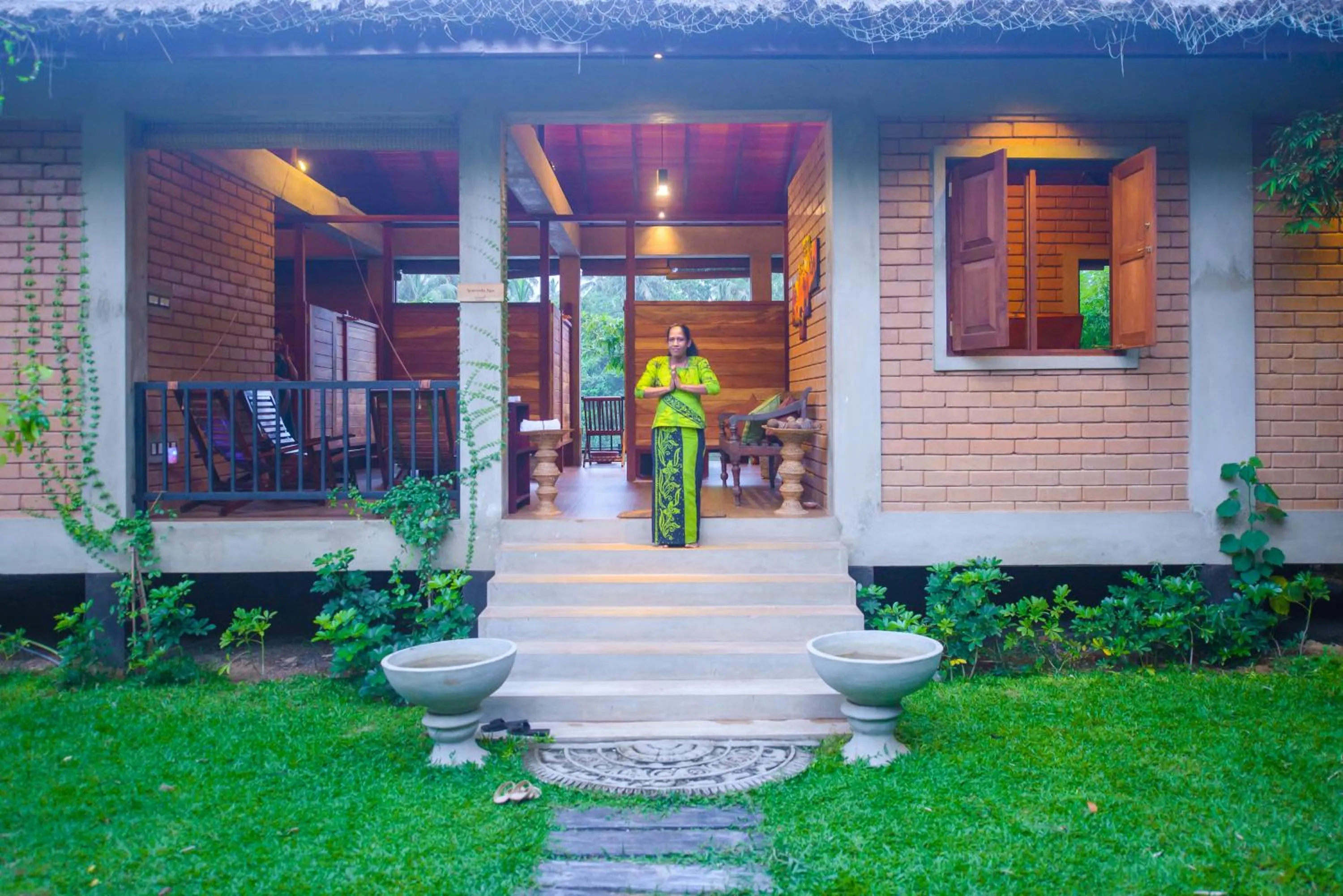 Property building in Karunakarala Ayurveda Resort