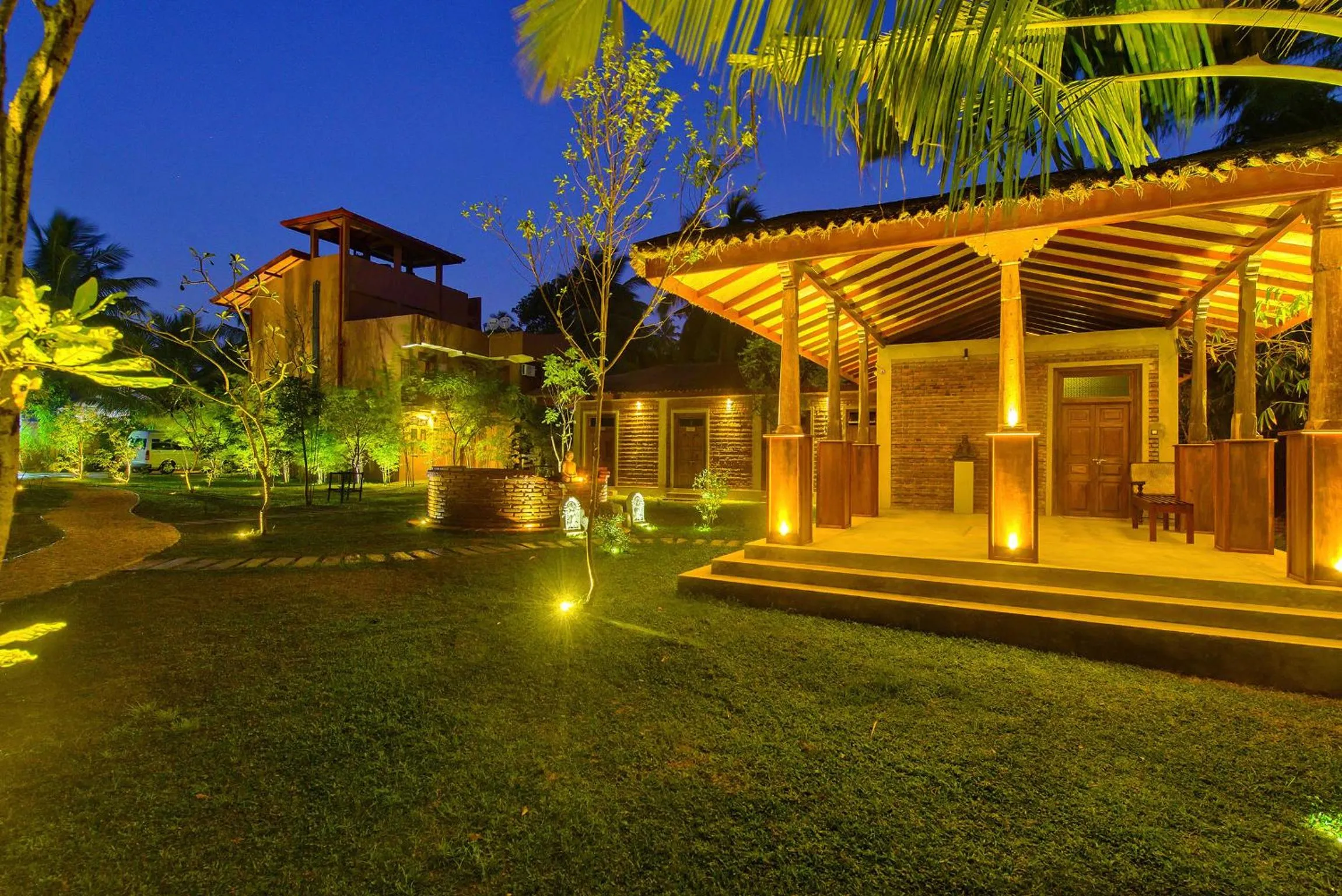 Property building in Karunakarala Ayurveda Resort