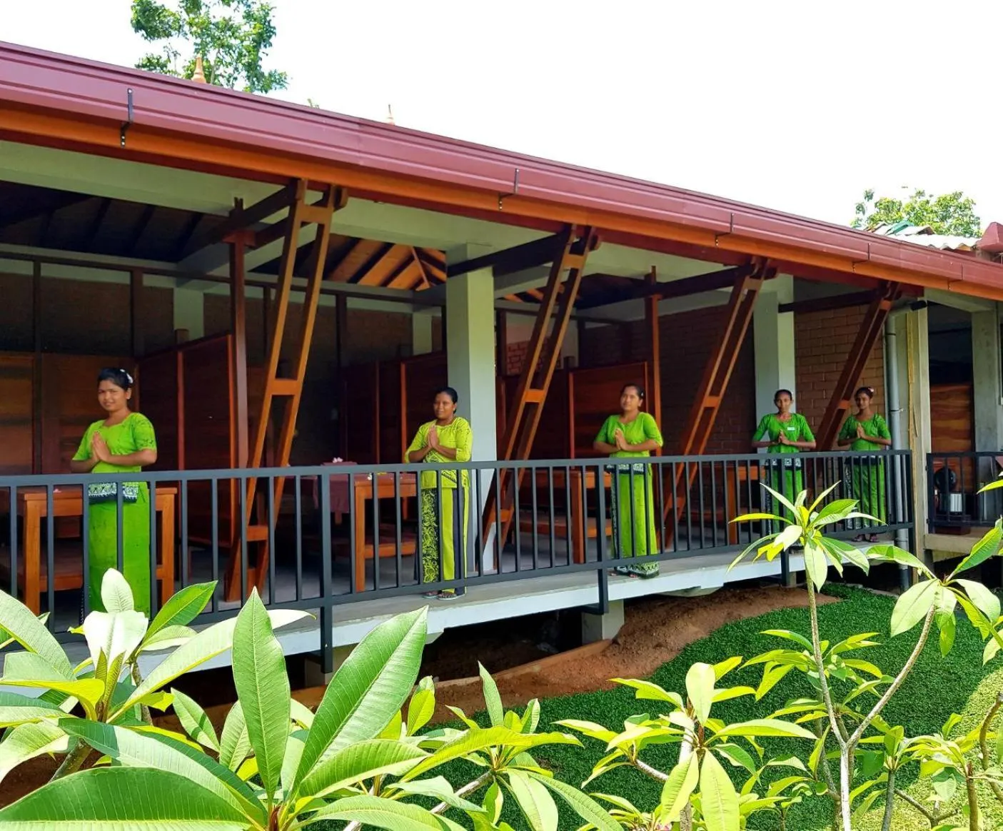 Property building in Karunakarala Ayurveda Resort