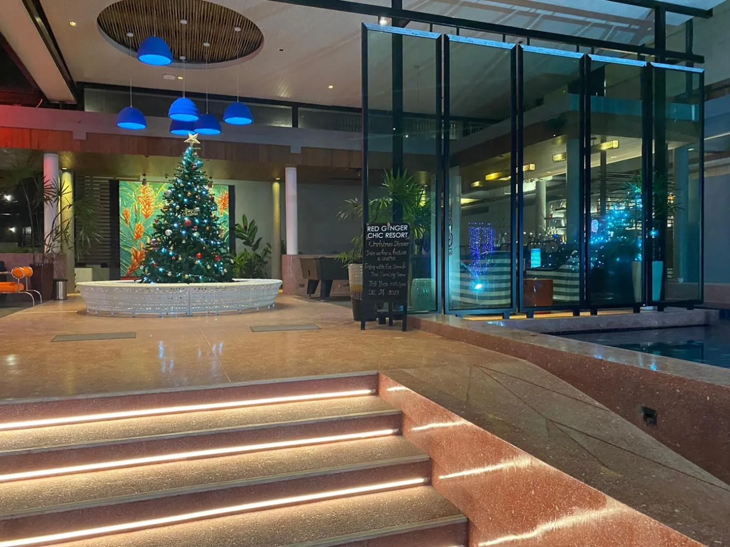 Property building in Red Ginger Chic Resort