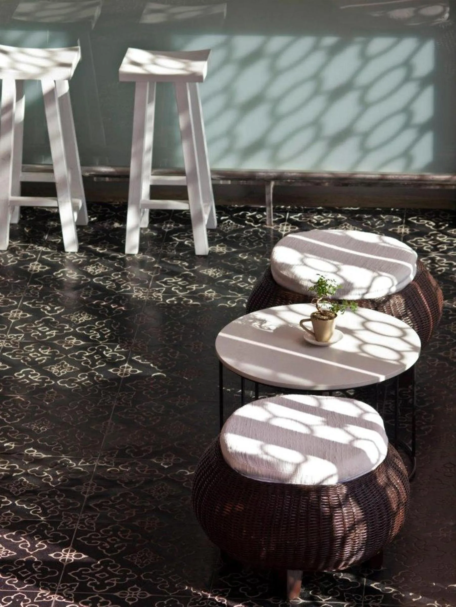 Decorative detail in Red Ginger Chic Resort