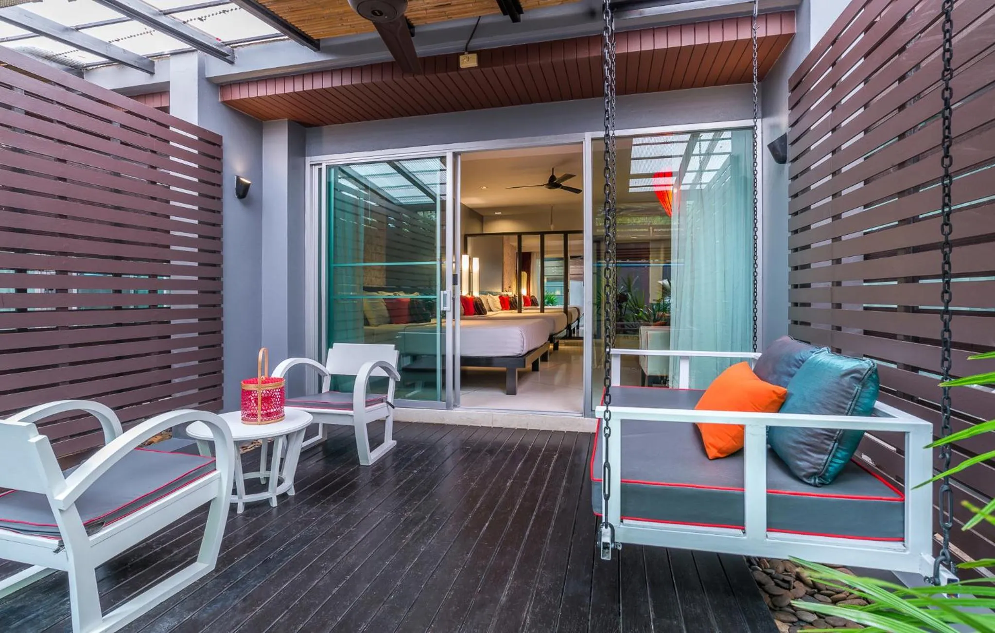 Area and facilities in Red Ginger Chic Resort