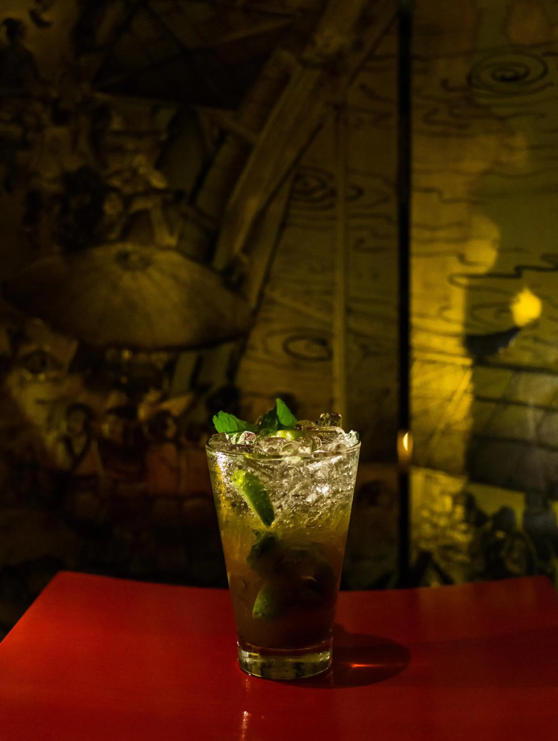 Drinks in Red Ginger Chic Resort