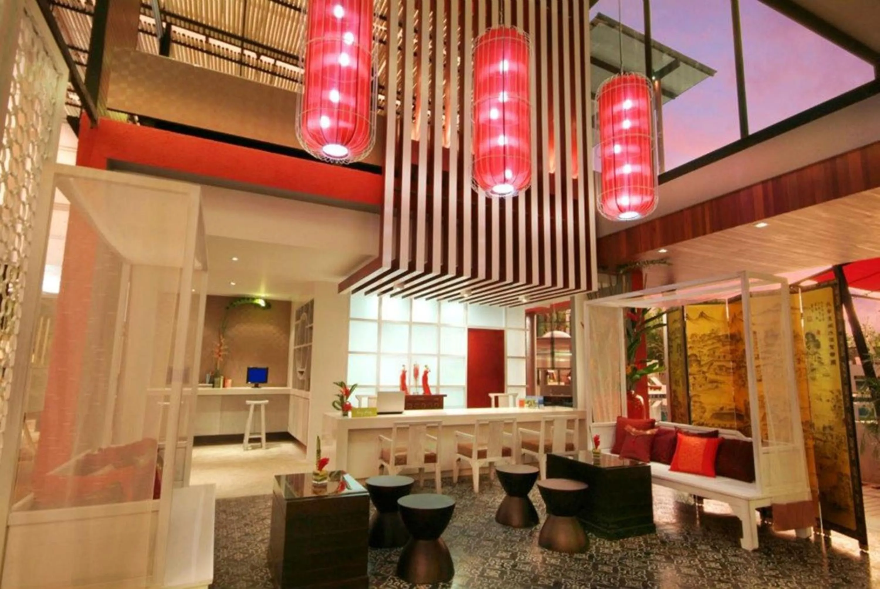 Lobby or reception in Red Ginger Chic Resort