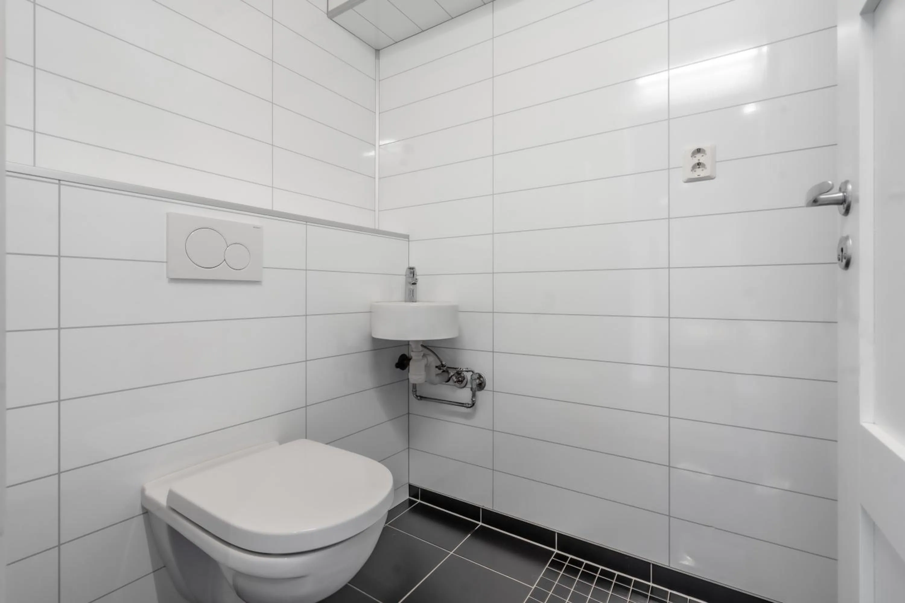 Toilet in Lofoten Links Lodges