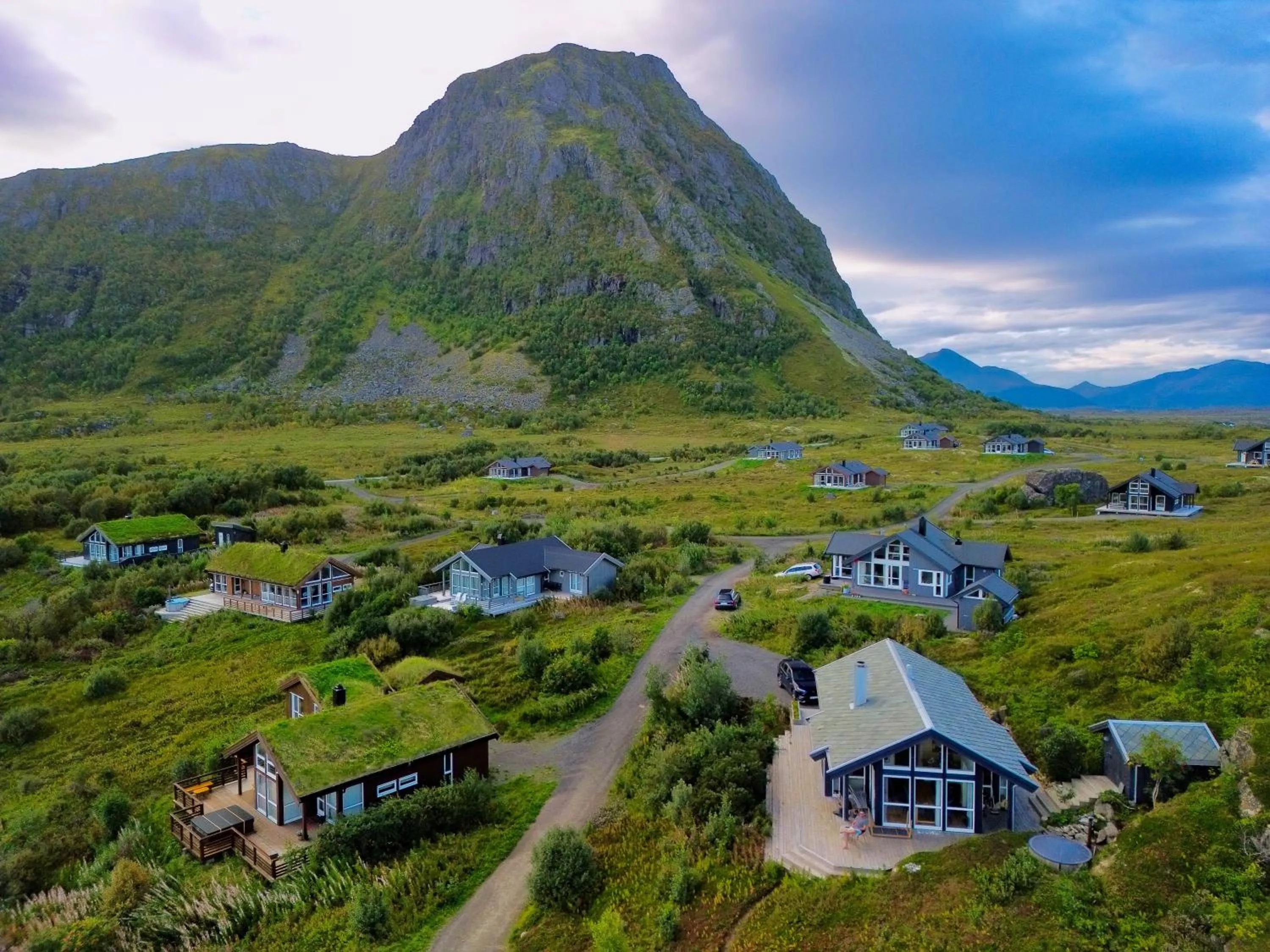 Day in Lofoten Links Lodges