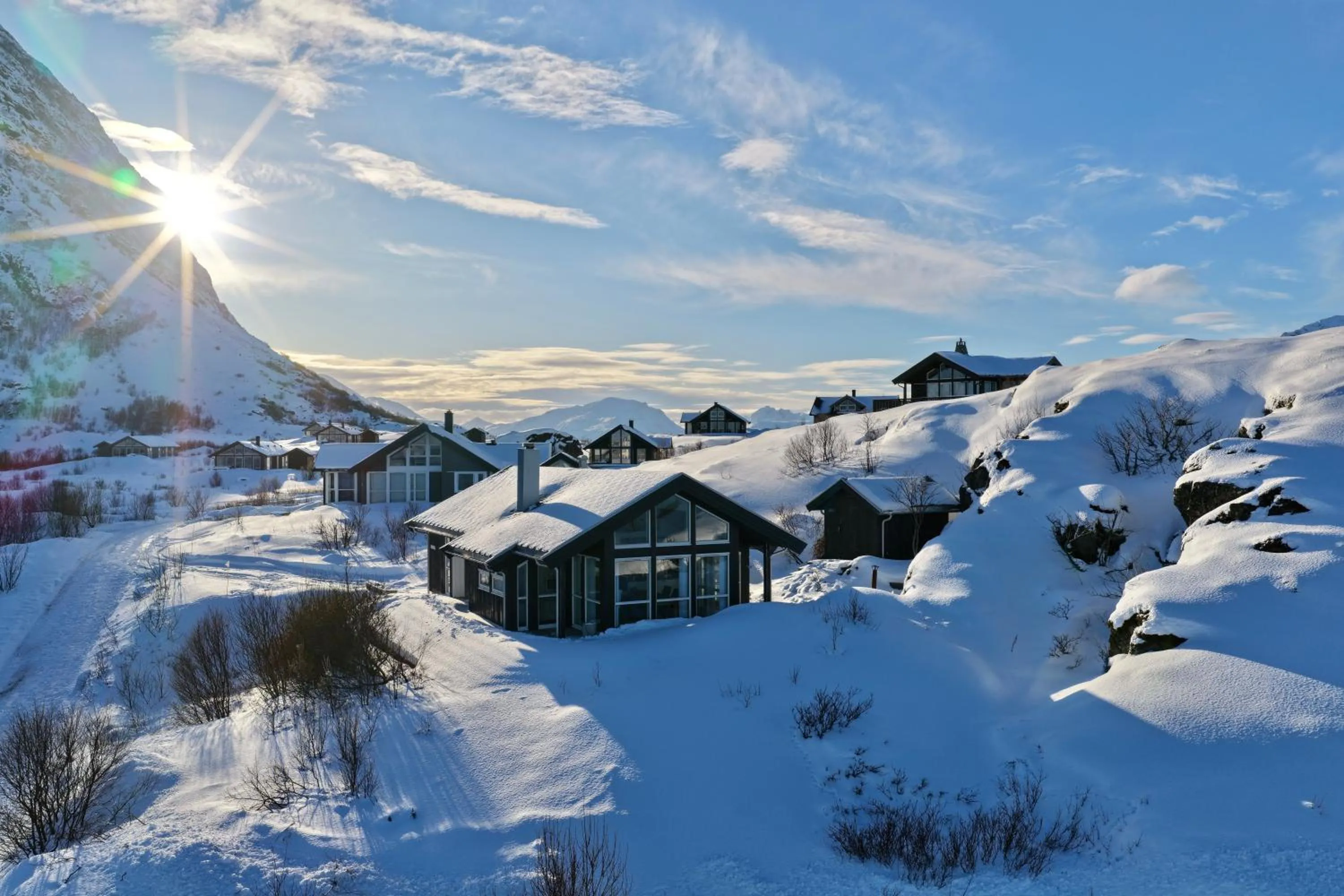 Day in Lofoten Links Lodges