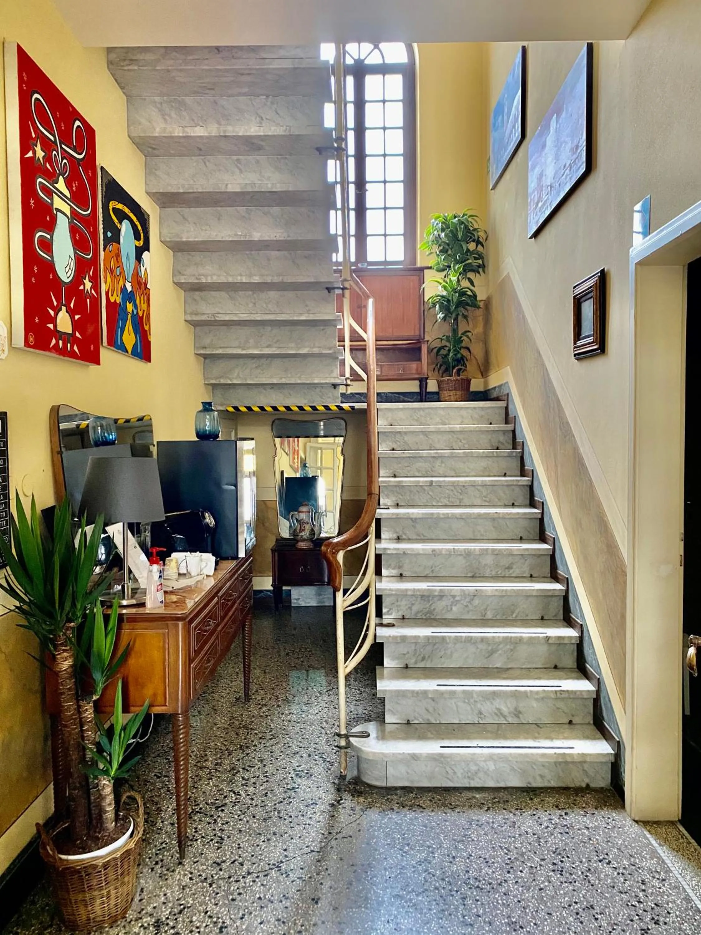 Lobby or reception in Villa Catelli