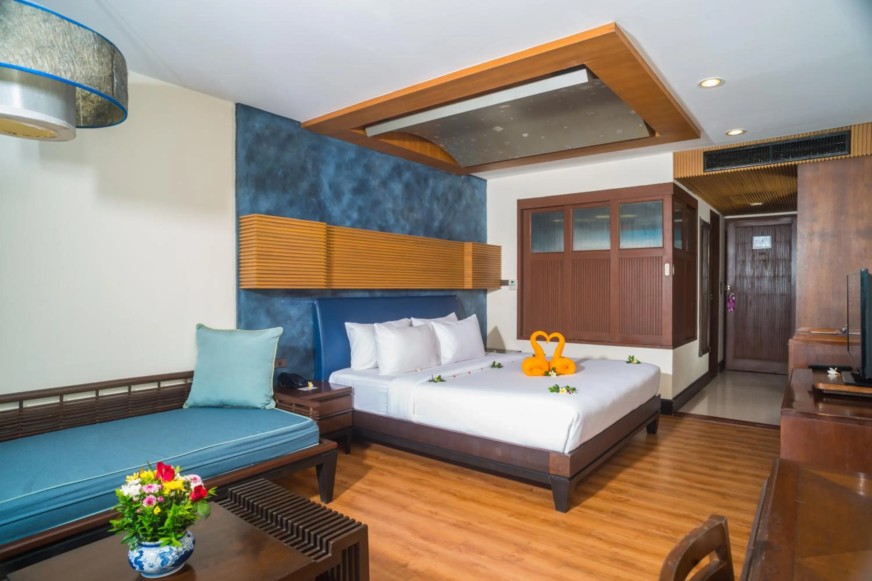 Bed in Weekender Resort