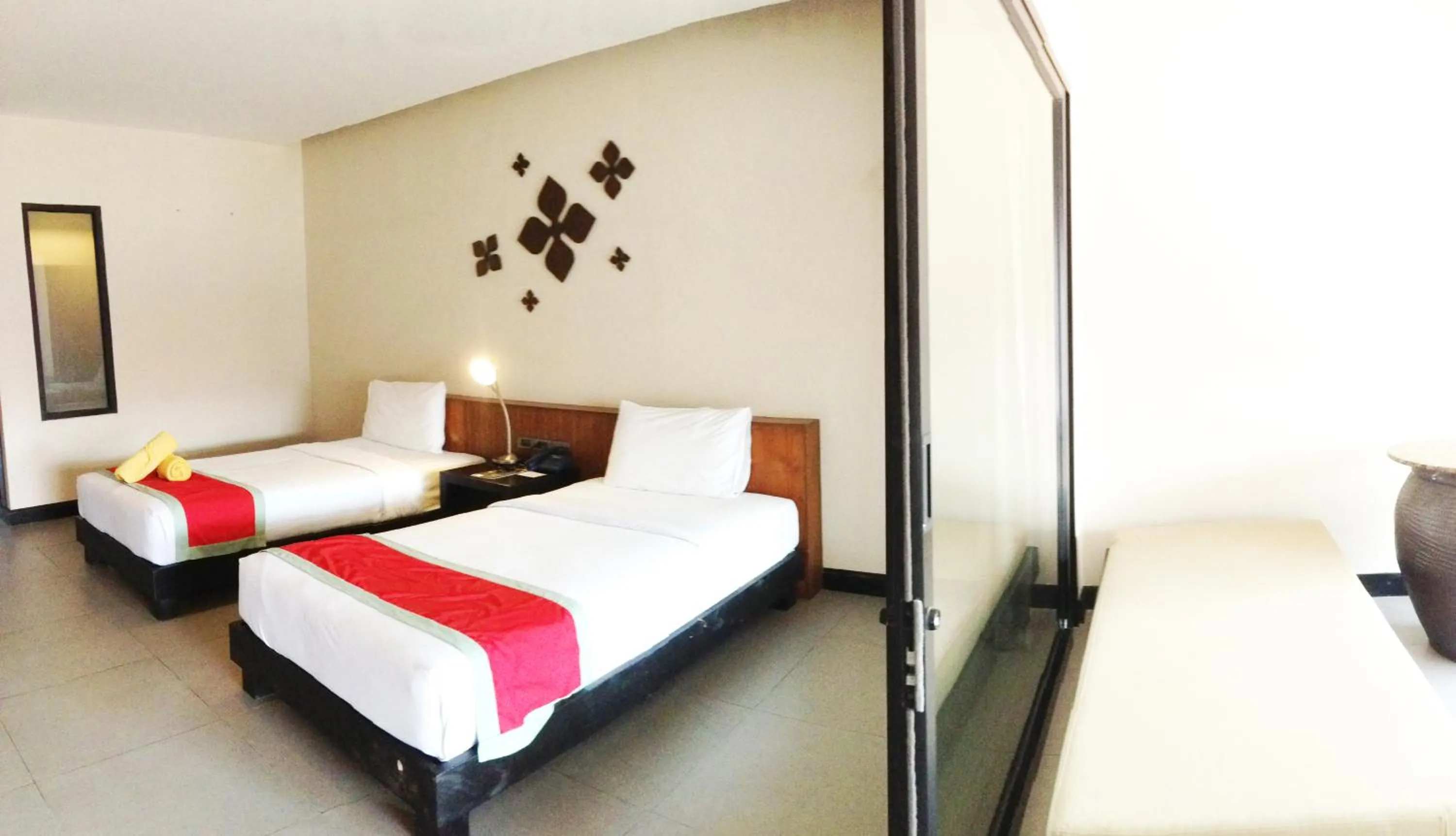 Bed in Weekender Resort