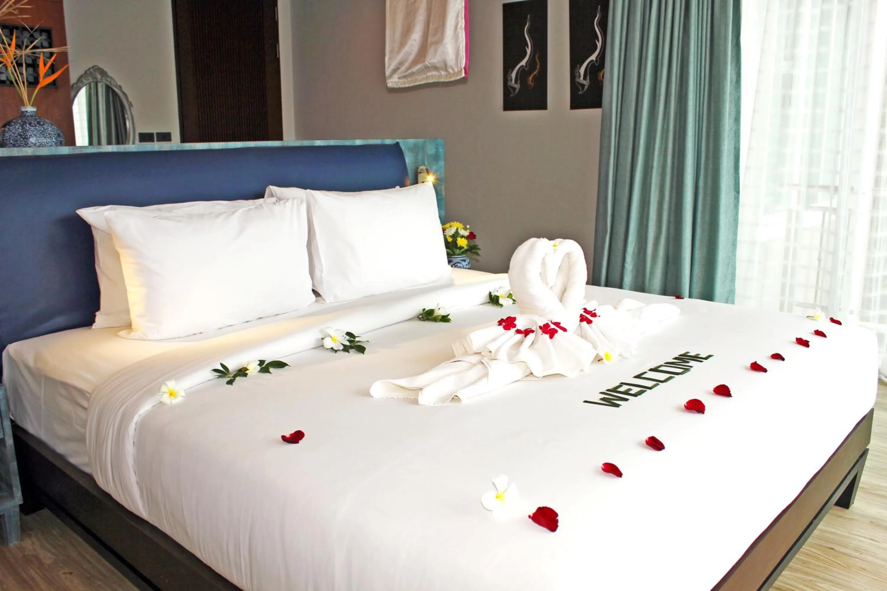 Bed in Weekender Resort