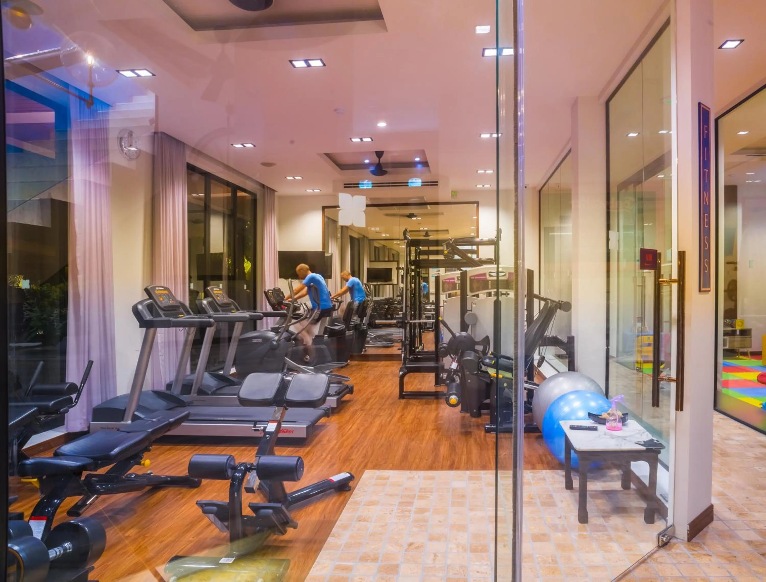 Fitness centre/facilities in Weekender Resort