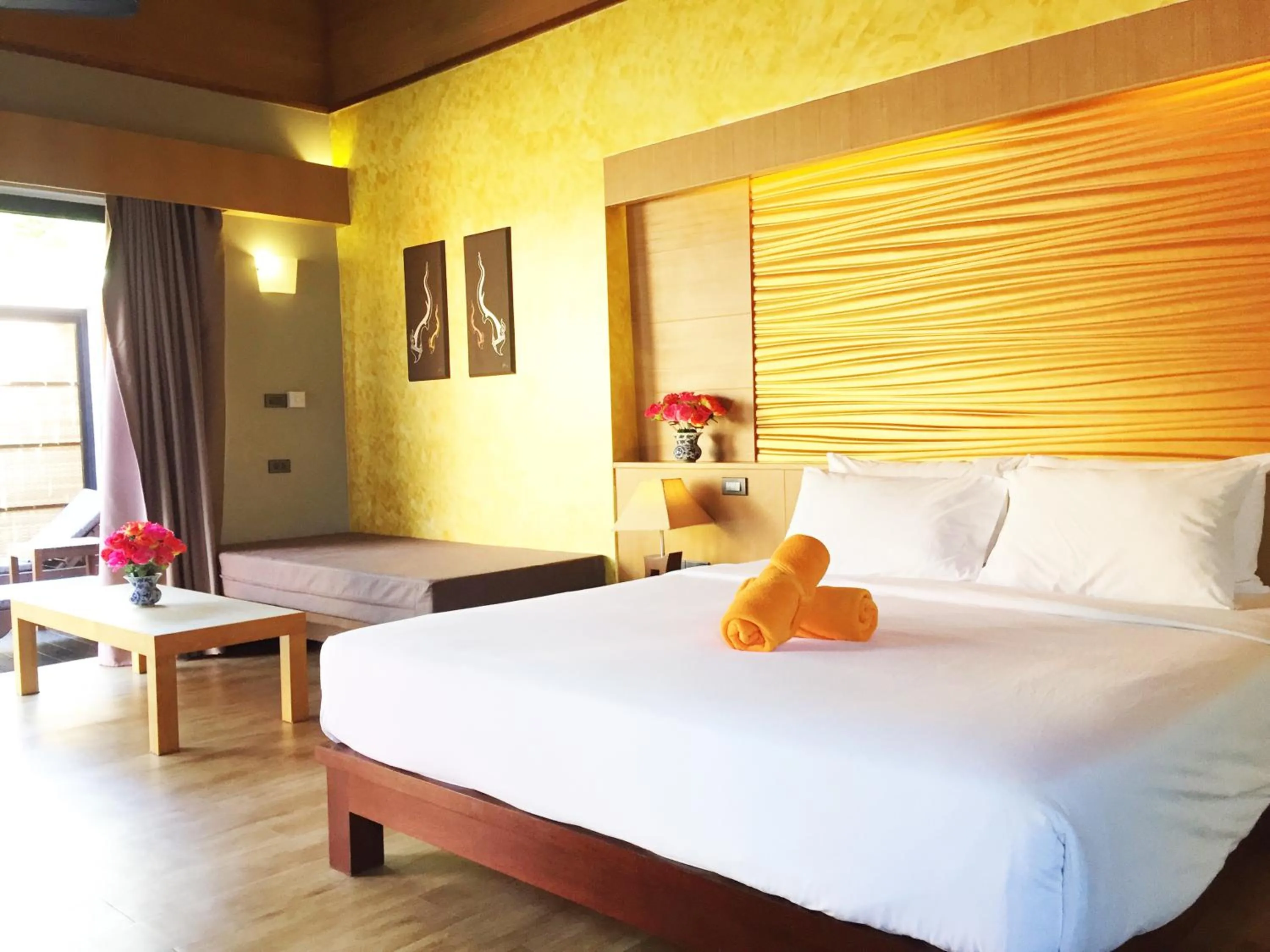 Bed in Weekender Resort