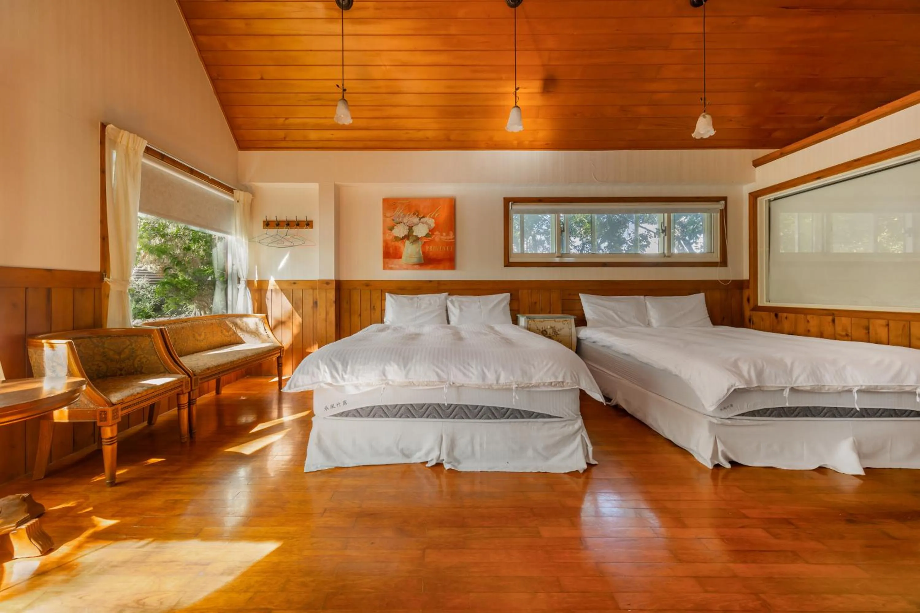 Bedroom, Bed in Green Forest Villa