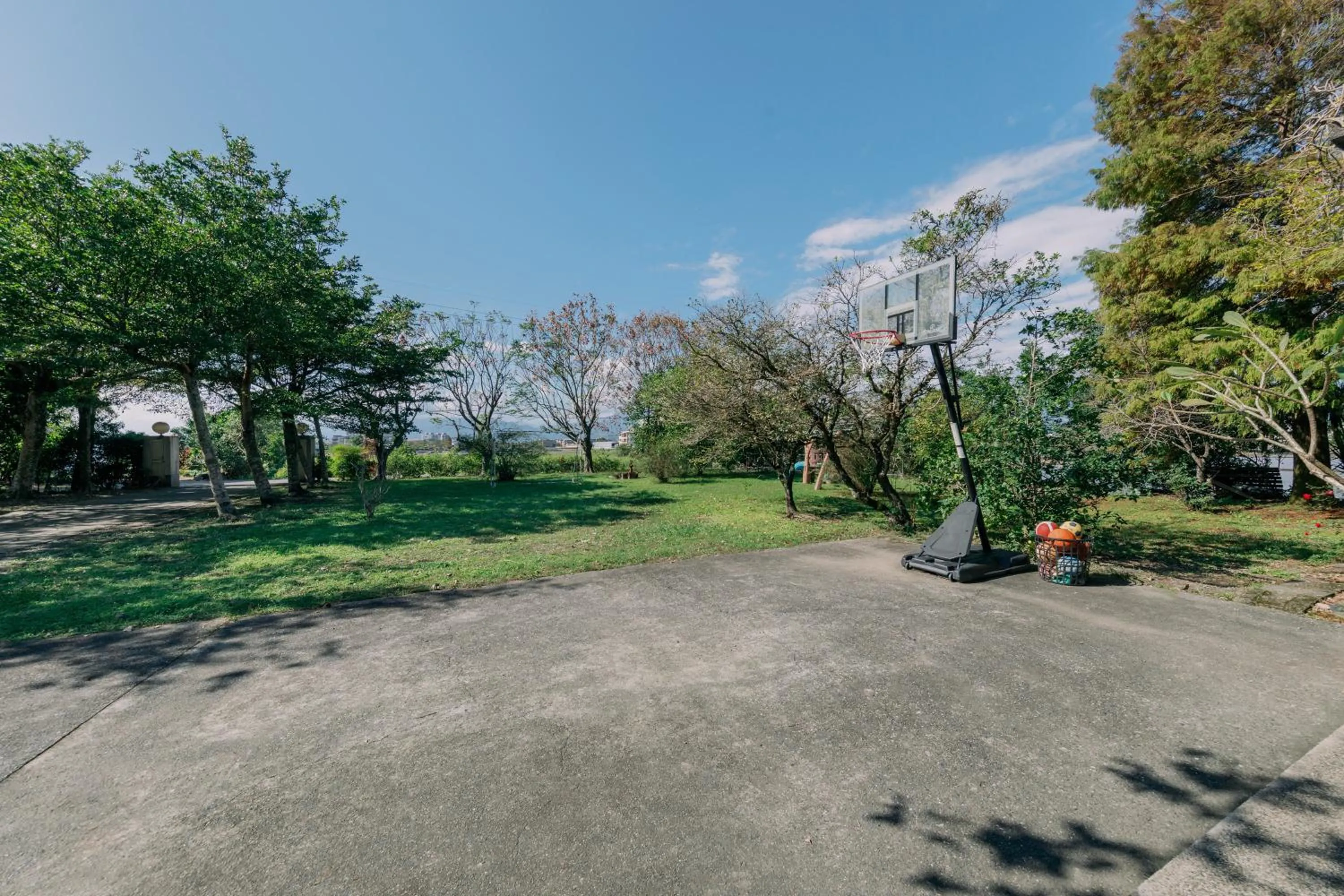 Garden view in Green Forest Villa