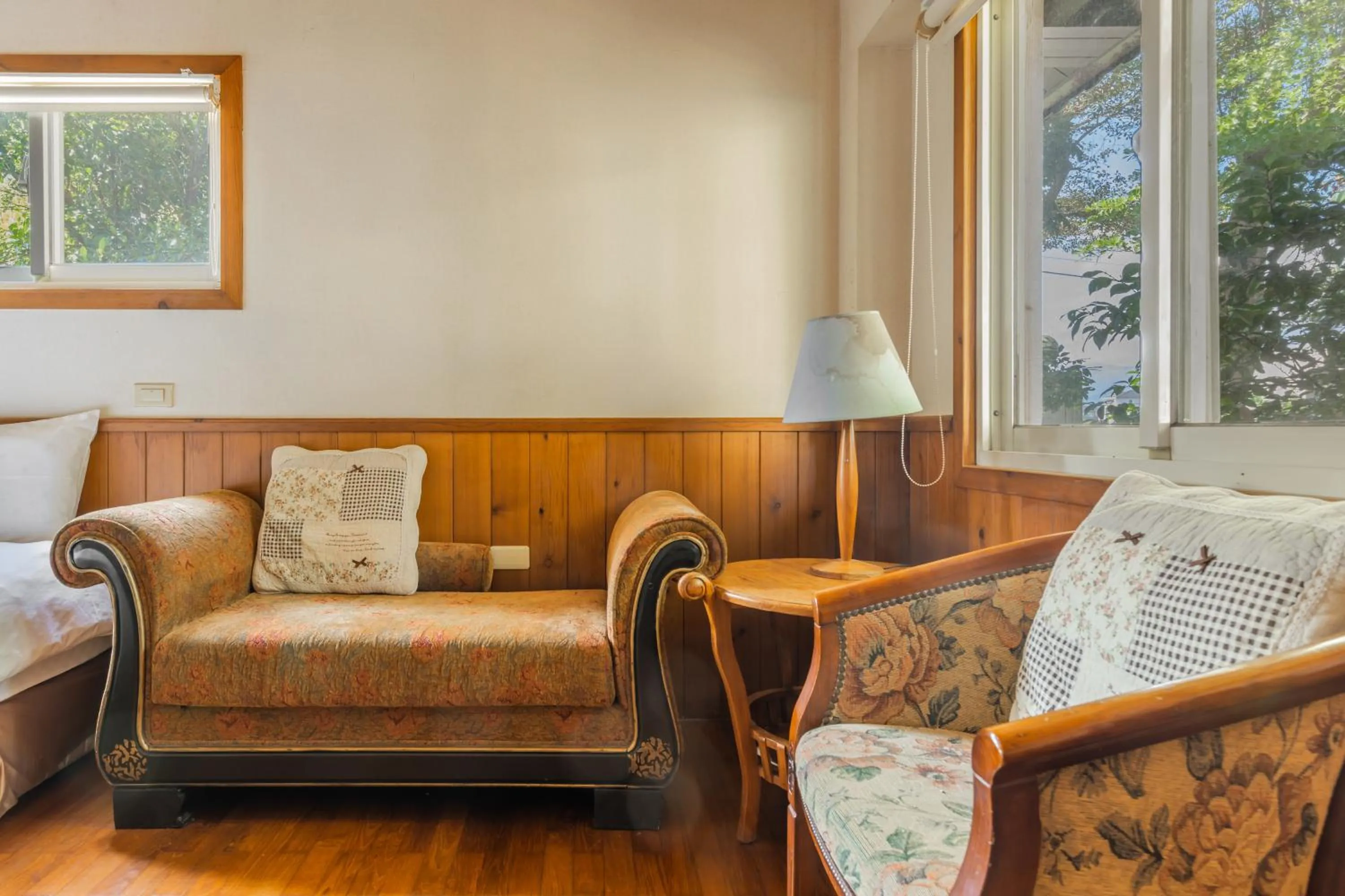 Seating area in Green Forest Villa