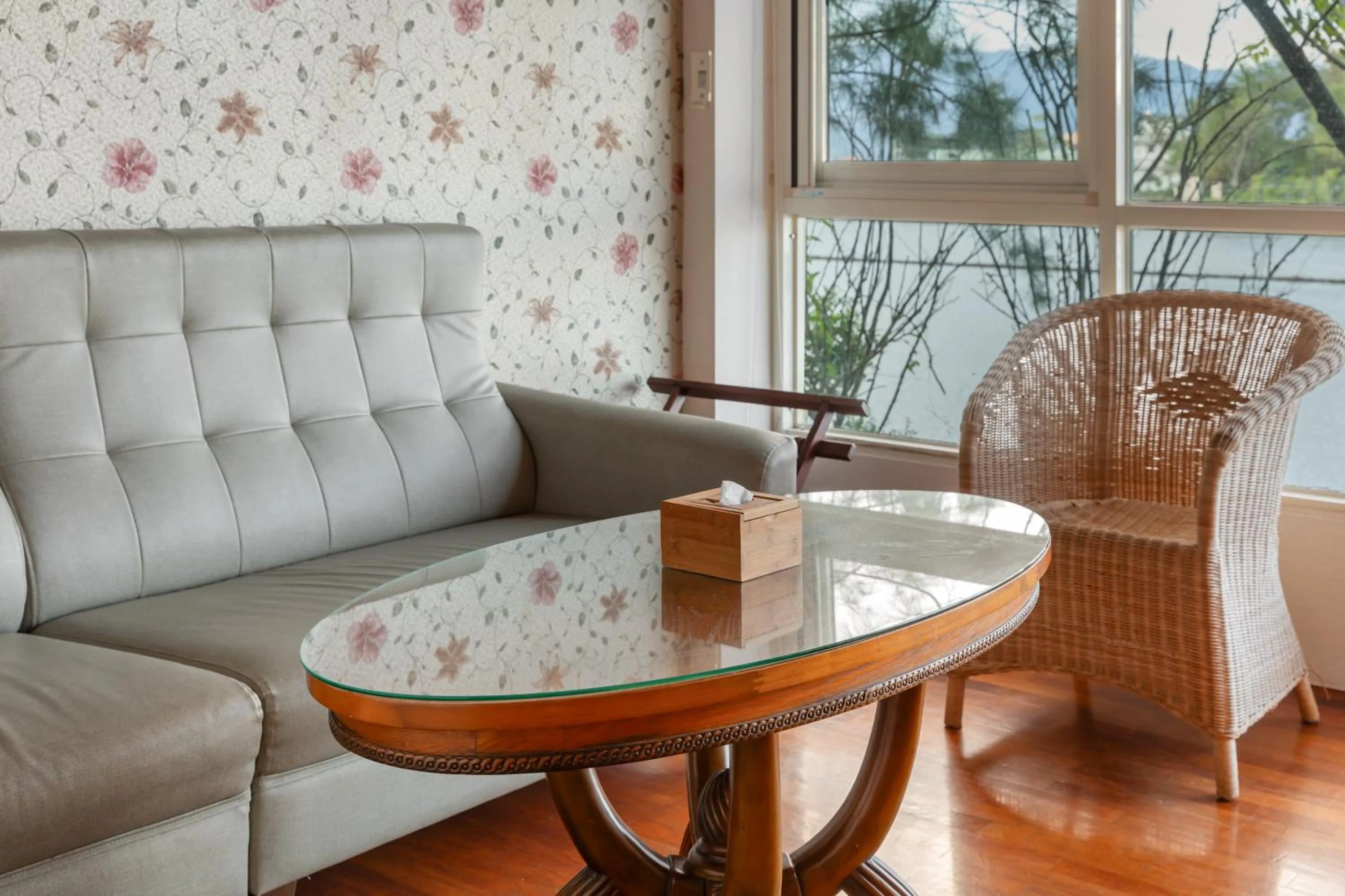 Seating area in Green Forest Villa
