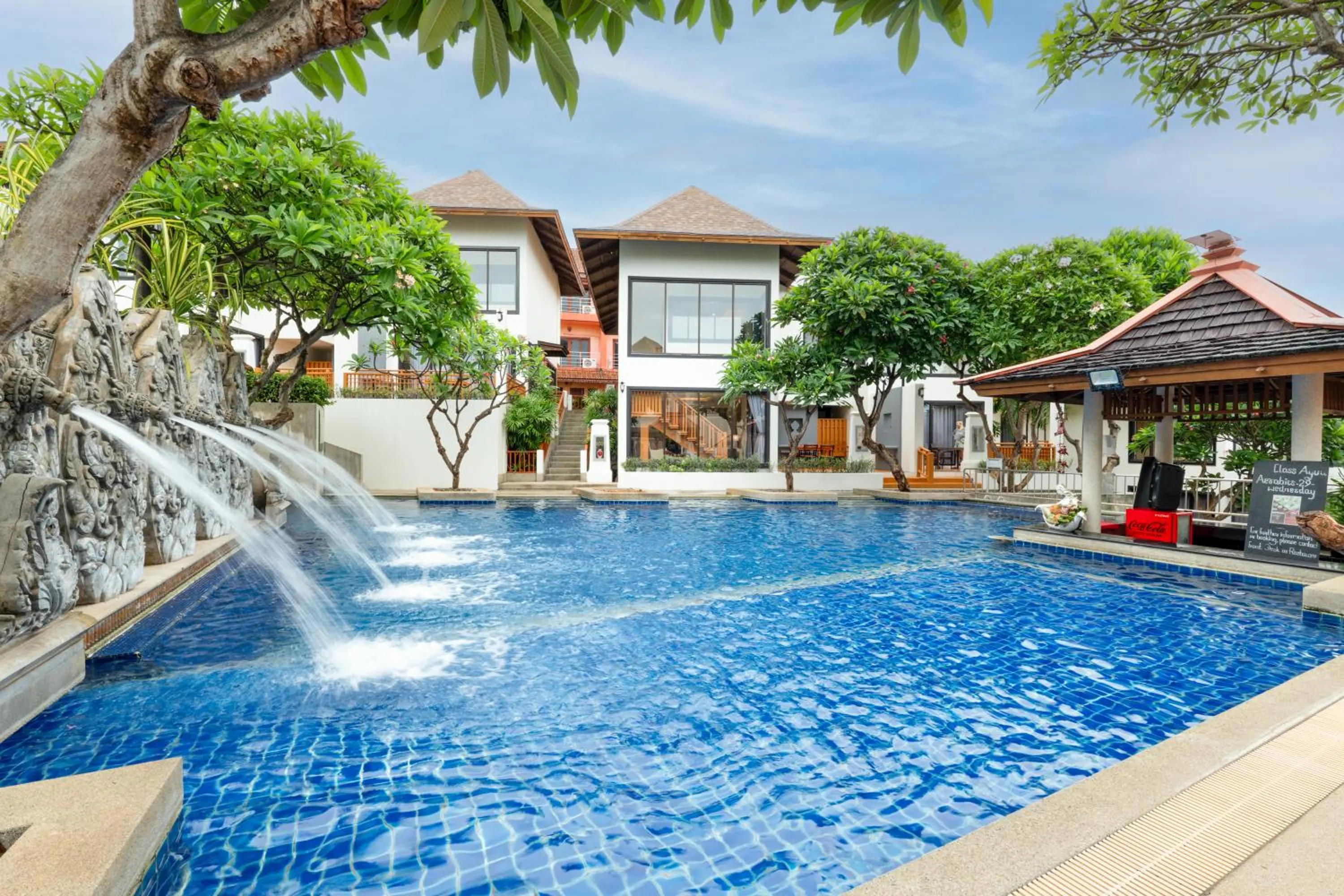 Swimming pool in The Briza Beach Resort, Samui - SHA Plus