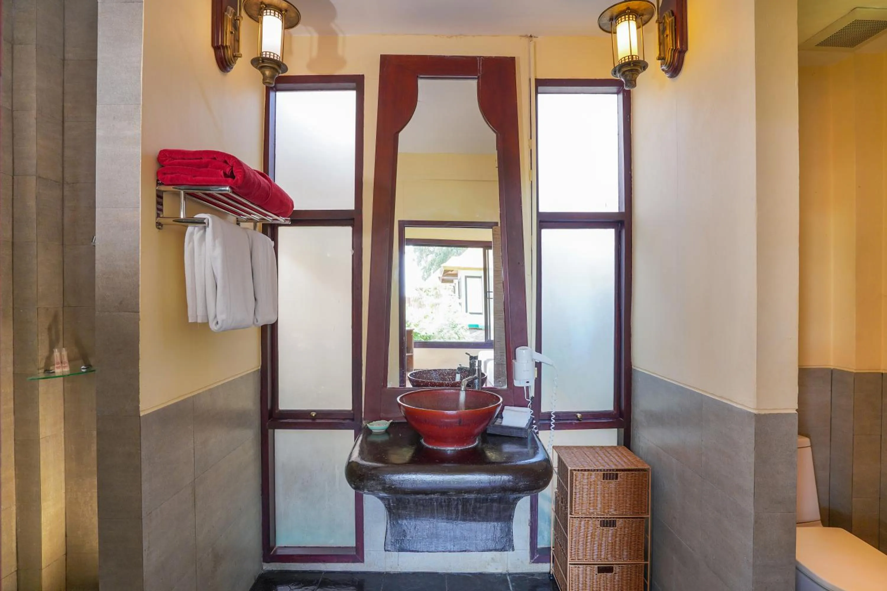 Bathroom in The Briza Beach Resort, Samui - SHA Plus