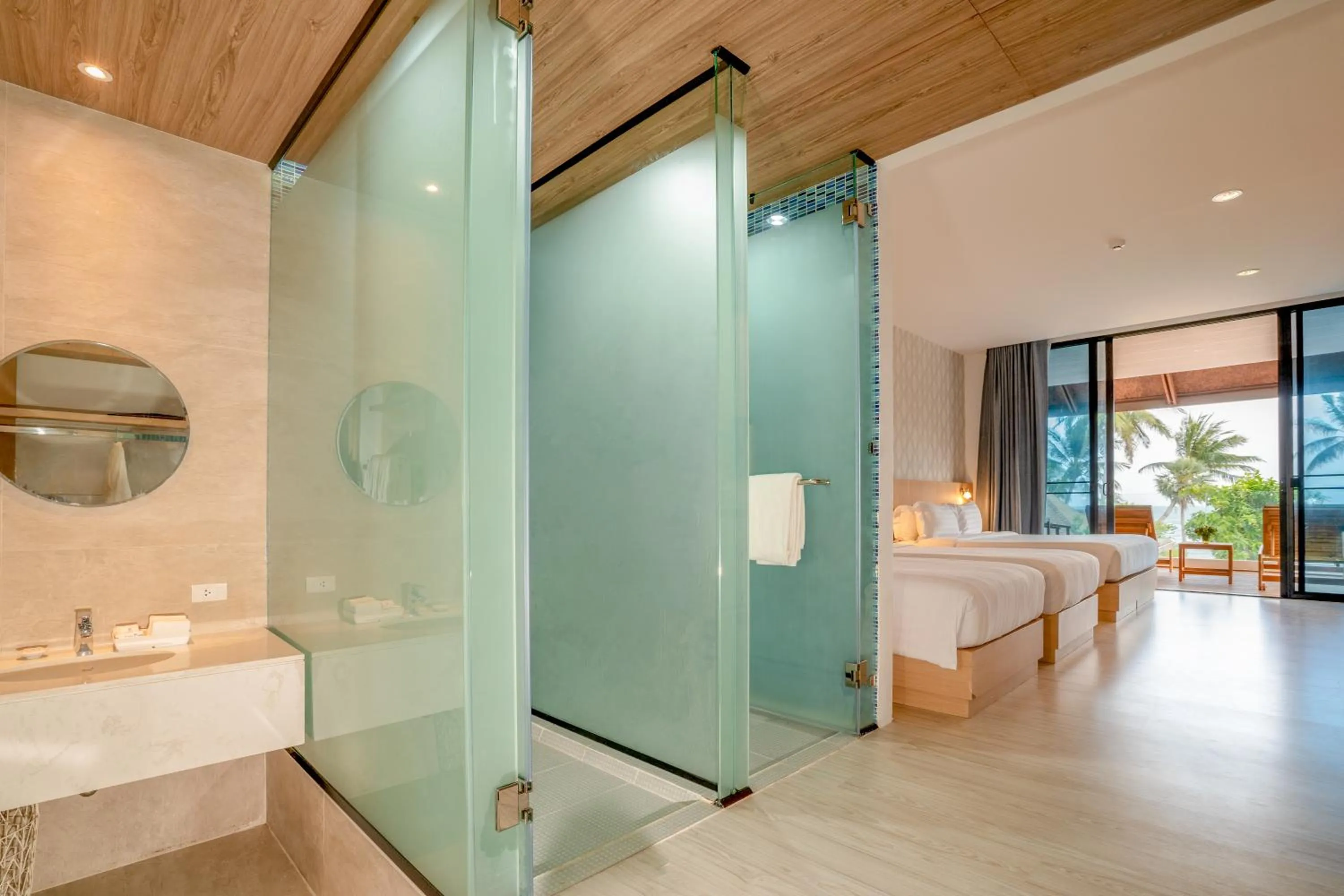 Bathroom in The Briza Beach Resort, Samui - SHA Plus