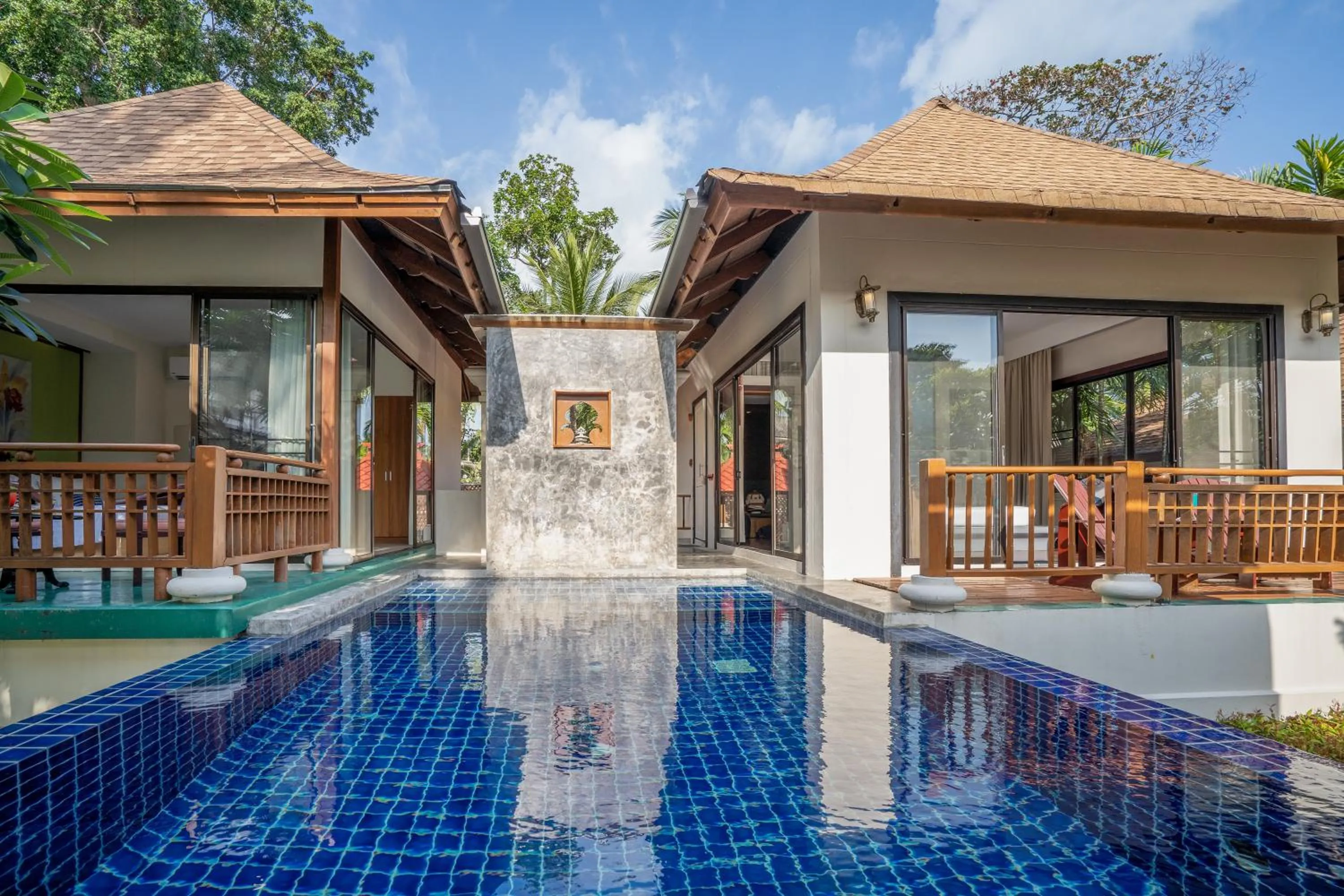 Swimming pool in The Briza Beach Resort, Samui - SHA Plus