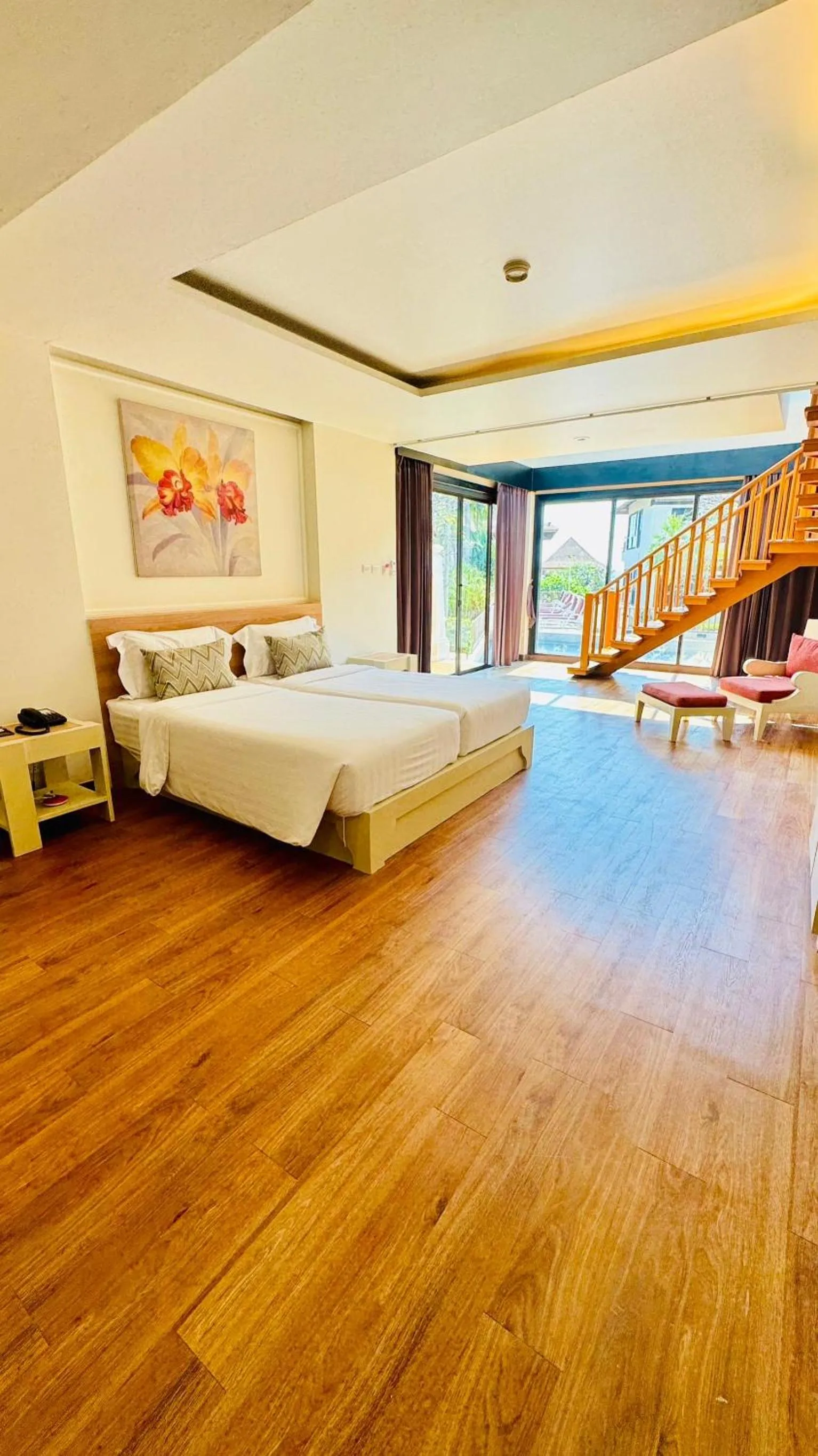 Bedroom, Bed in The Briza Beach Resort, Samui - SHA Plus