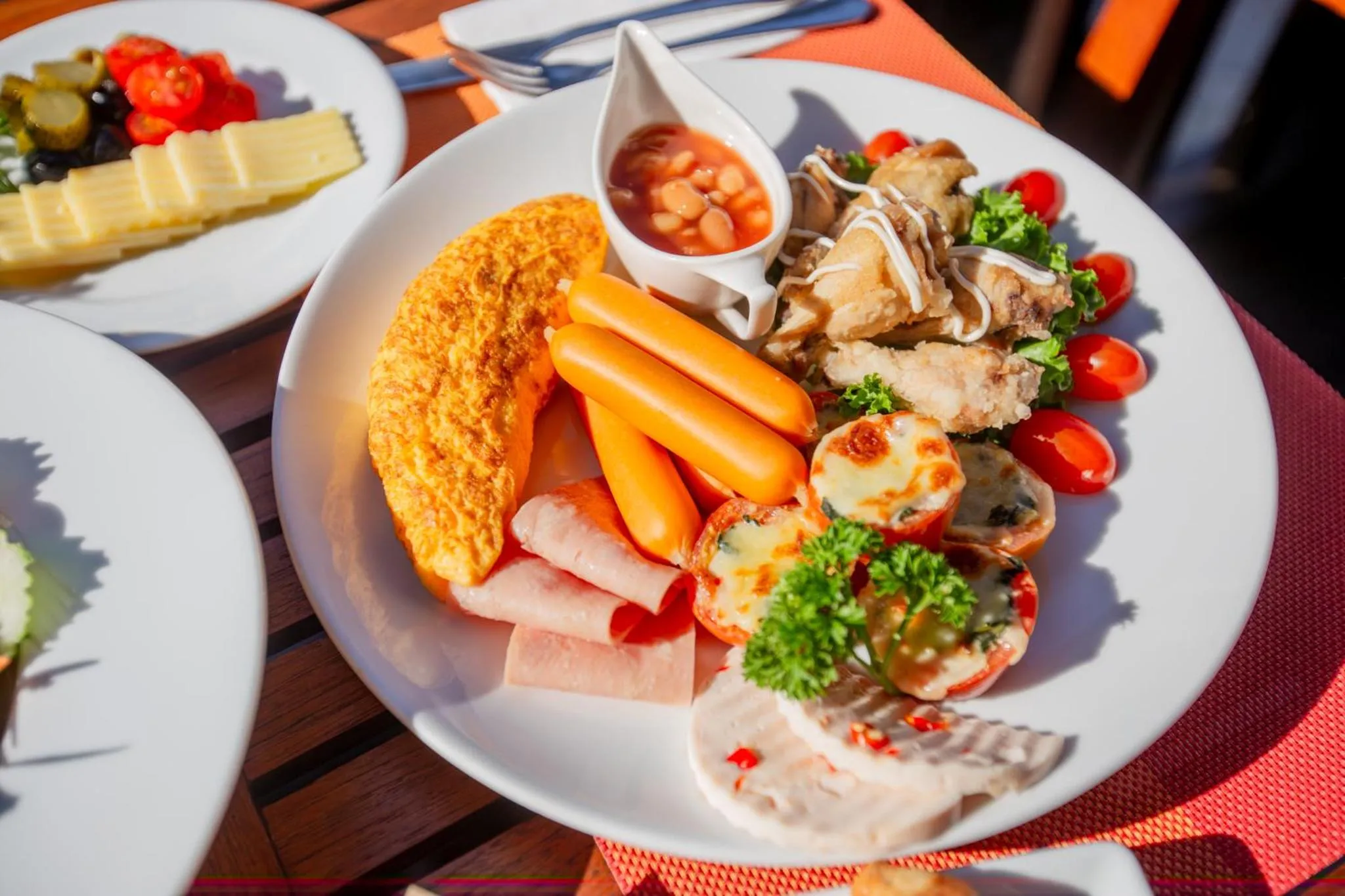 Breakfast in Nipa Resort, Patong Beach