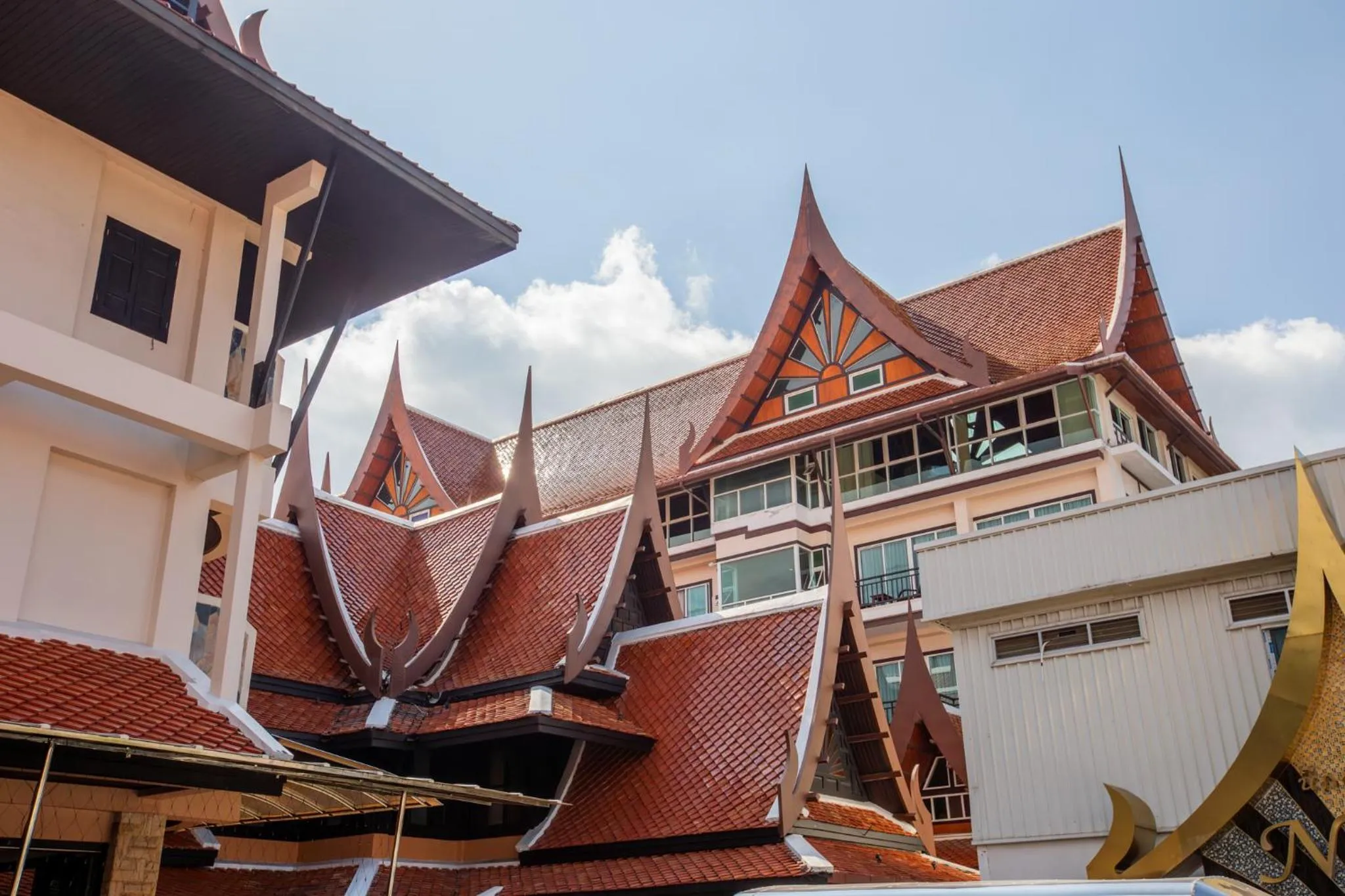 Property building in Nipa Resort, Patong Beach