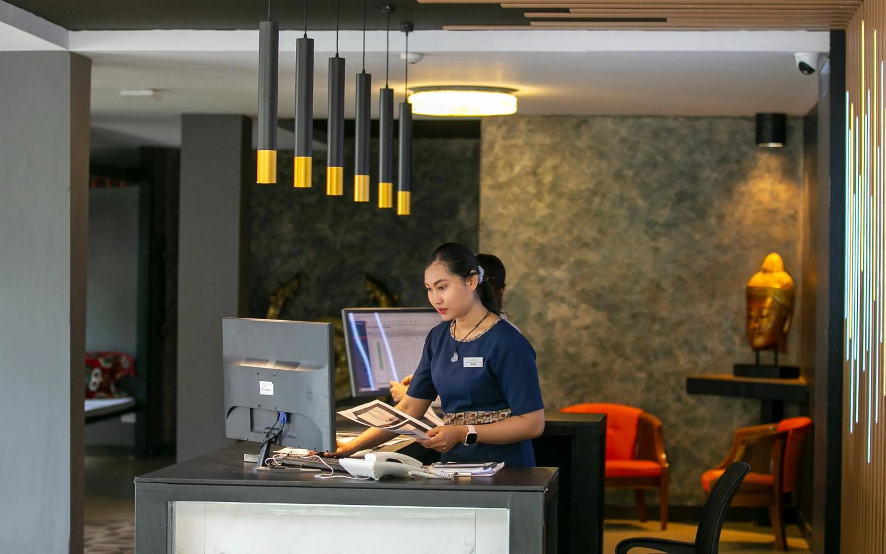 Lobby or reception in Tuana Hotels The Phulin Resort