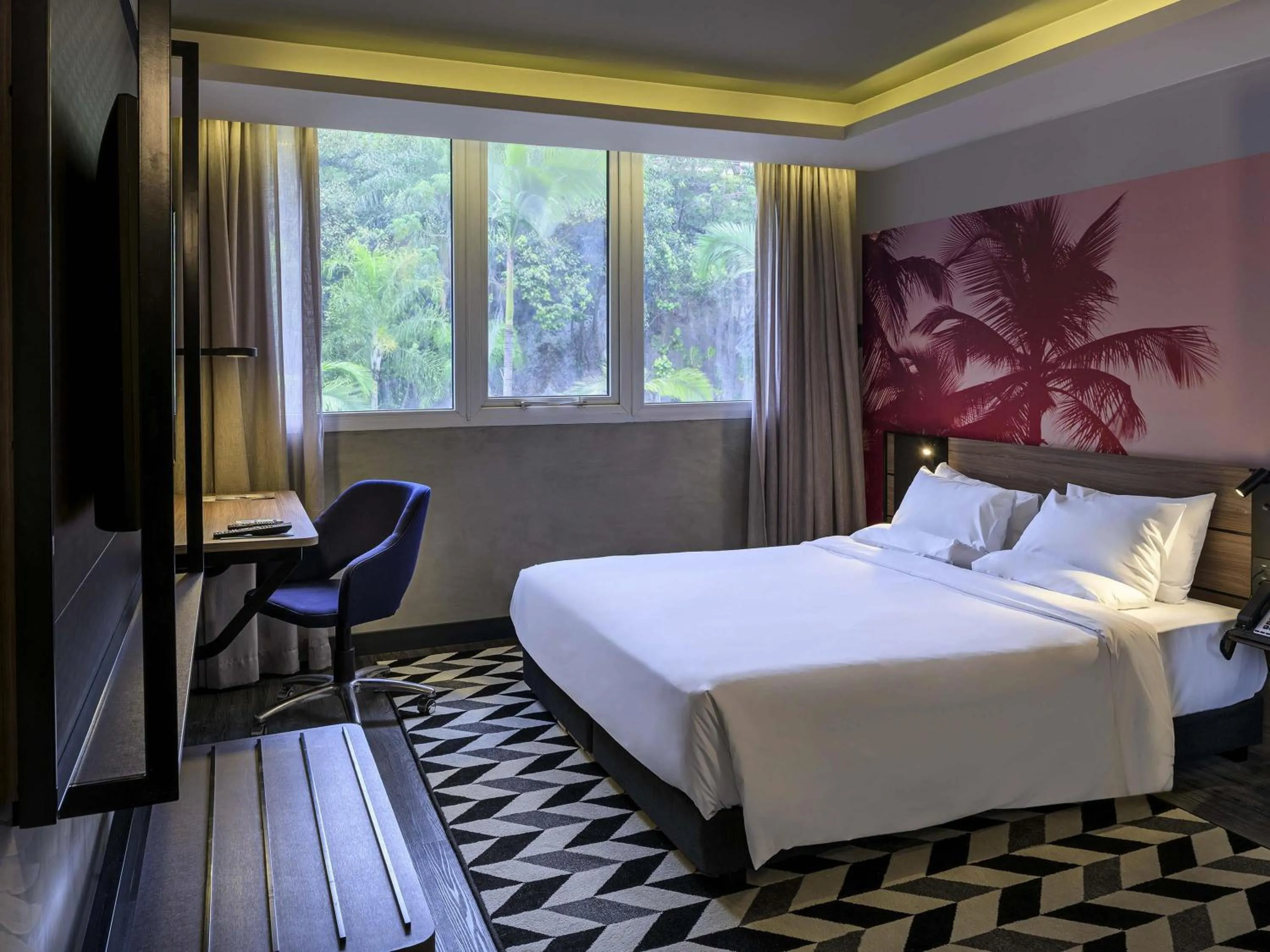 Bedroom, Bed in Novotel Sao Paulo Morumbi