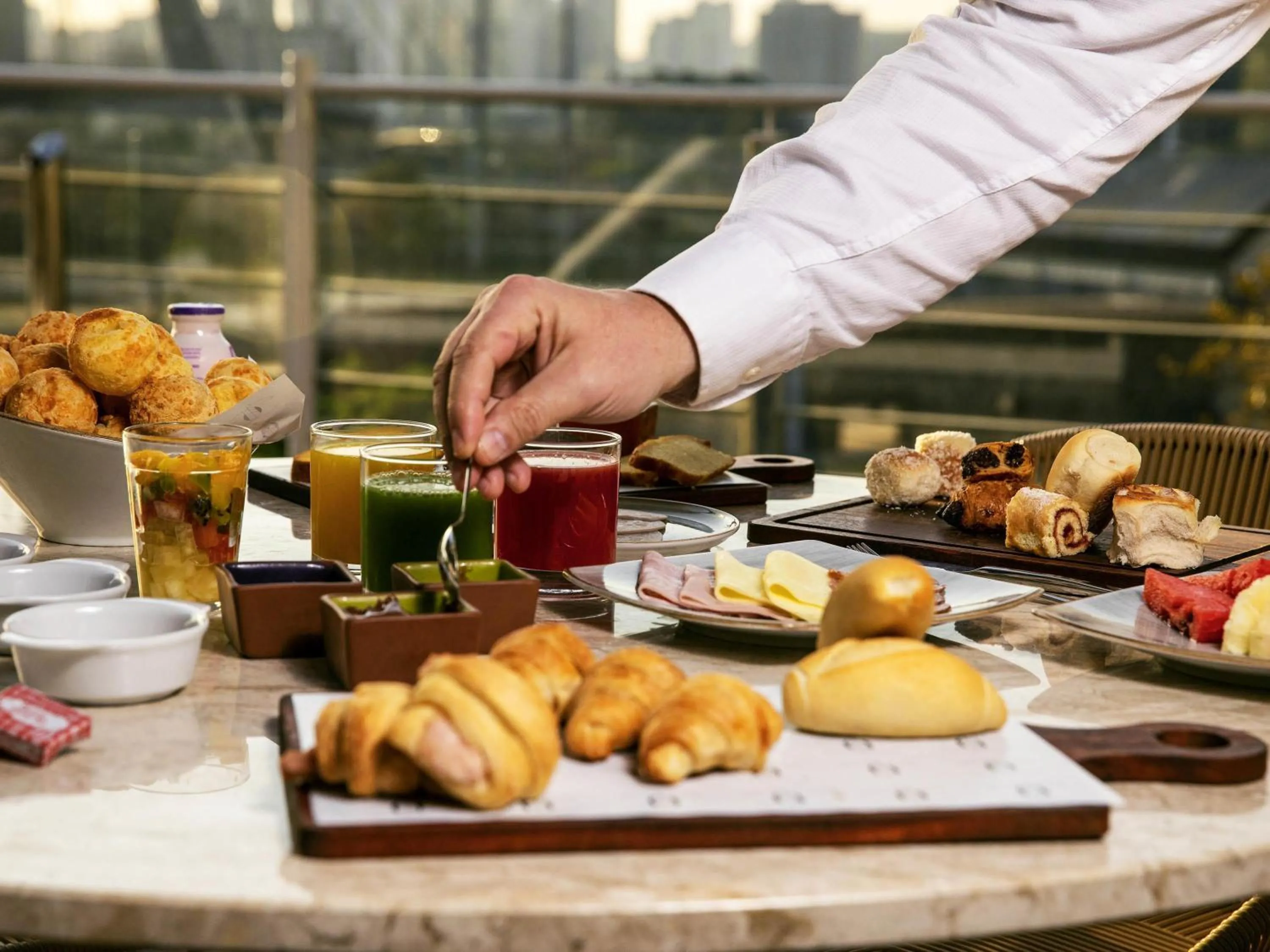 Breakfast in Novotel Sao Paulo Morumbi