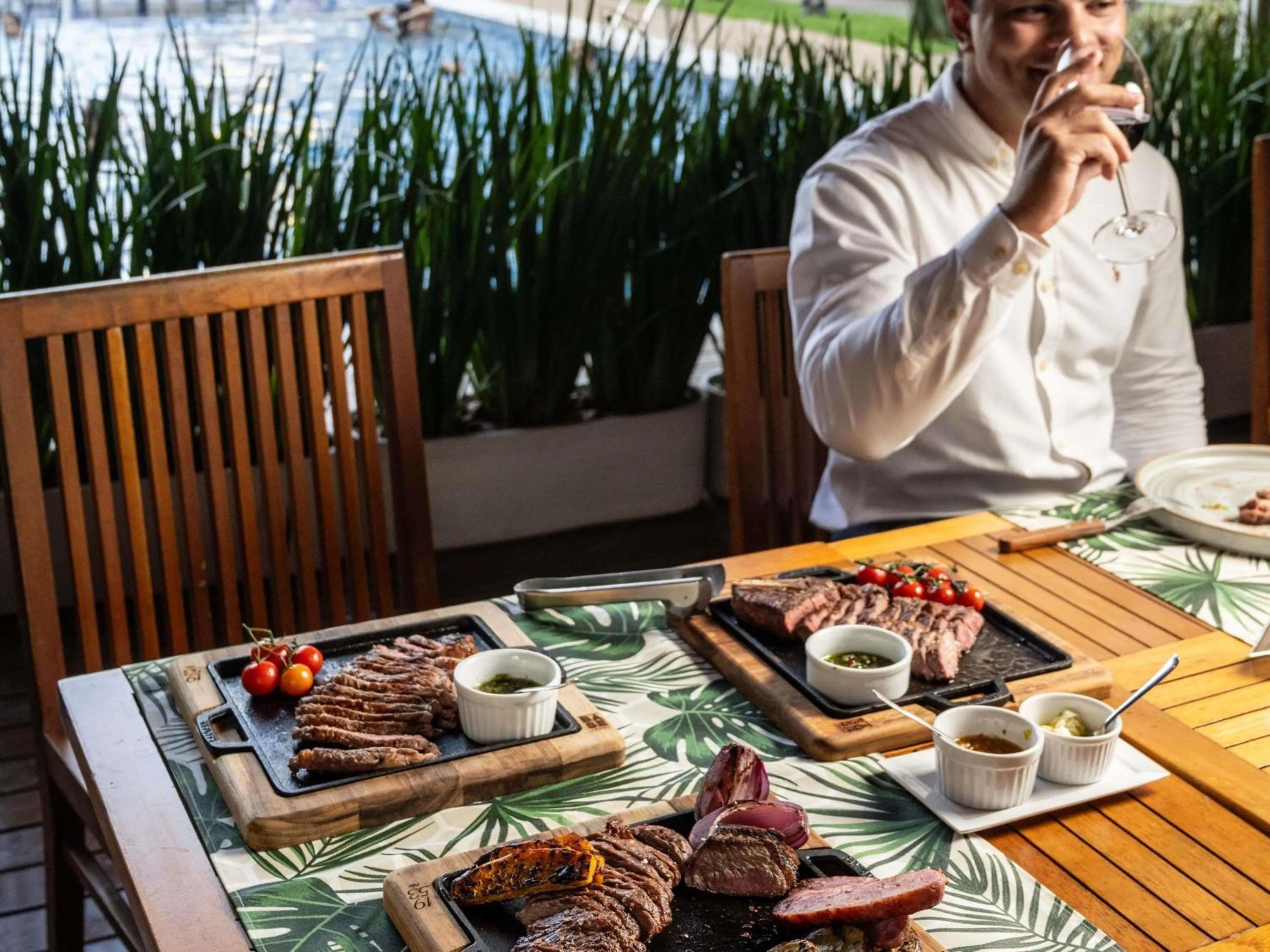 Restaurant/places to eat in Novotel Sao Paulo Morumbi