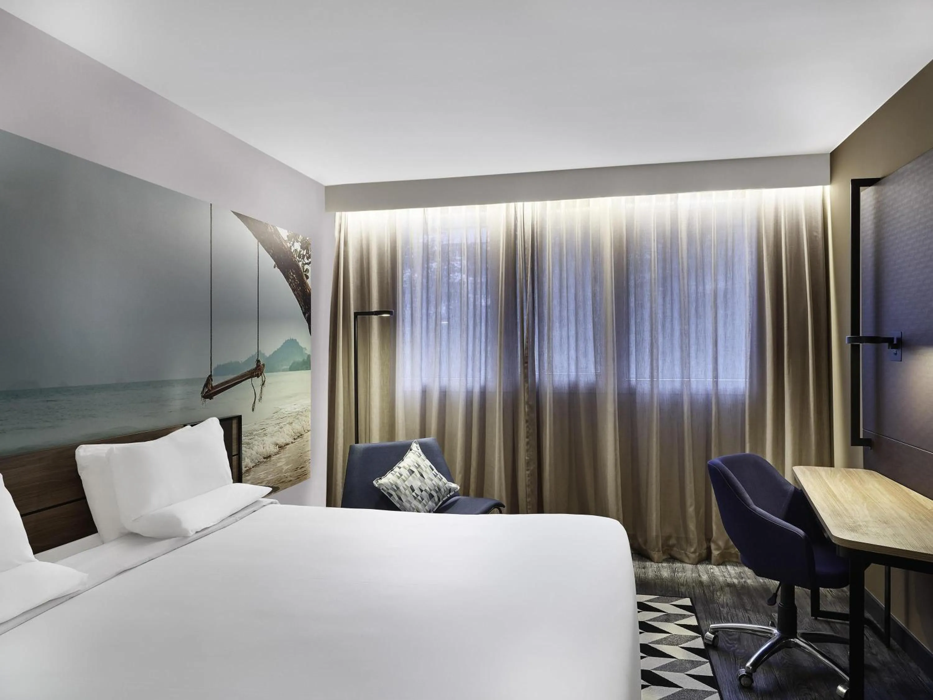 Bedroom, Bed in Novotel Sao Paulo Morumbi