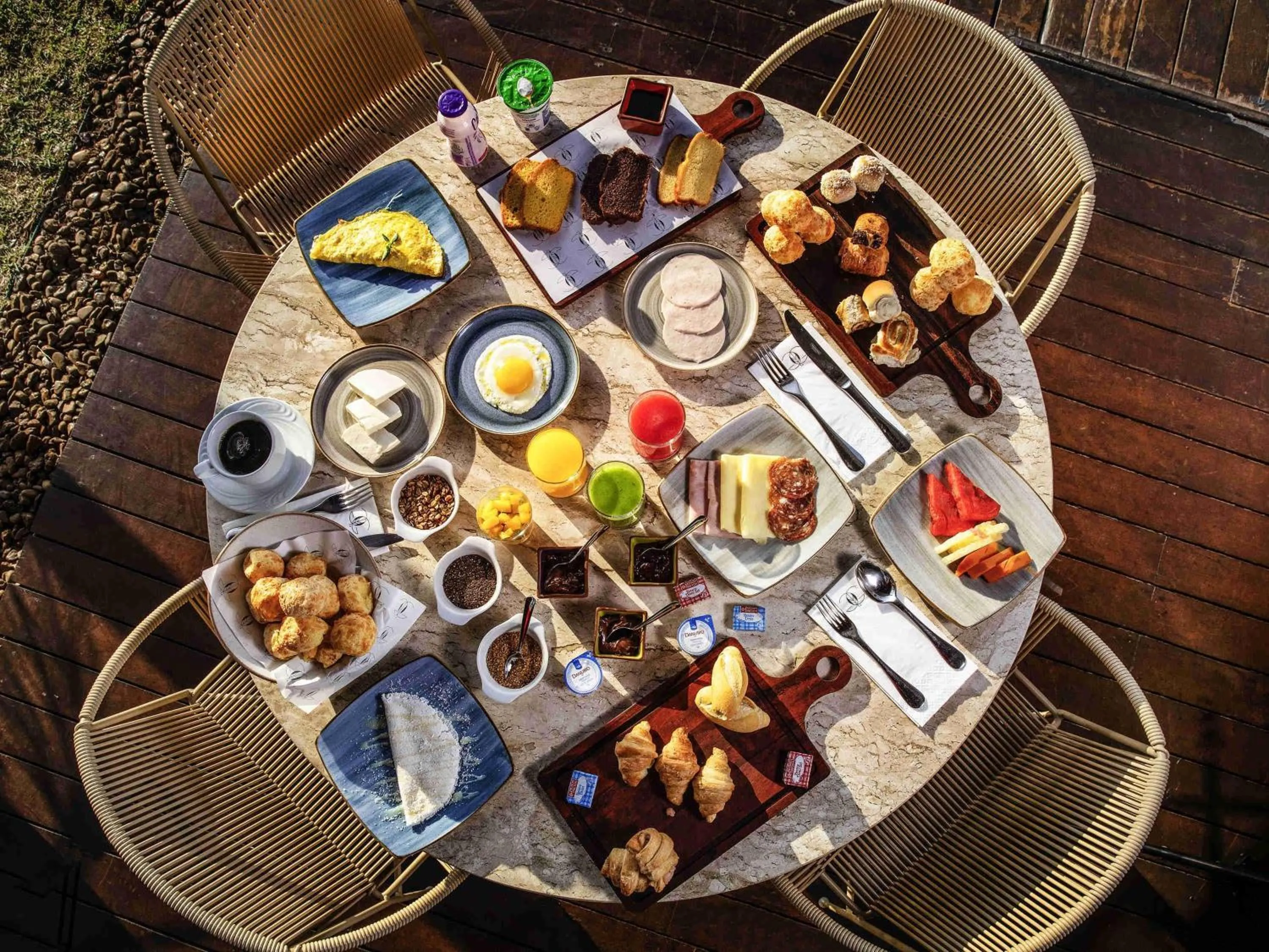 Restaurant/places to eat in Novotel Sao Paulo Morumbi