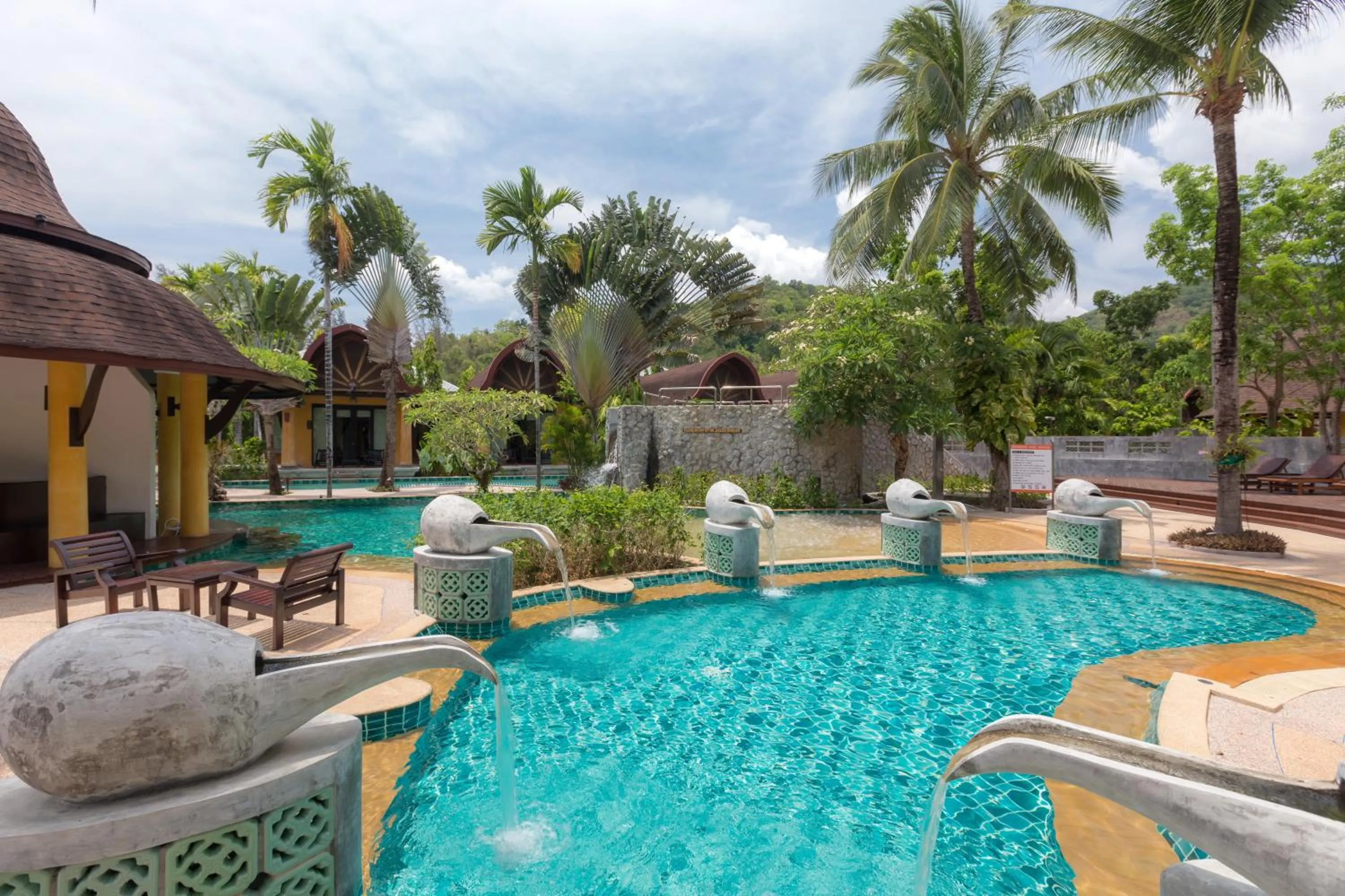 Swimming pool in The Village Resort - SHA Plus