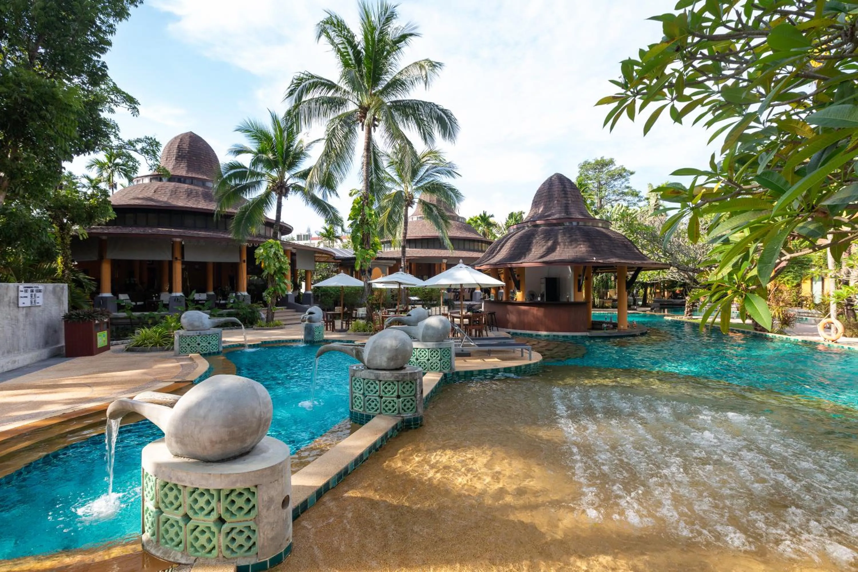 Swimming pool in The Village Resort - SHA Plus