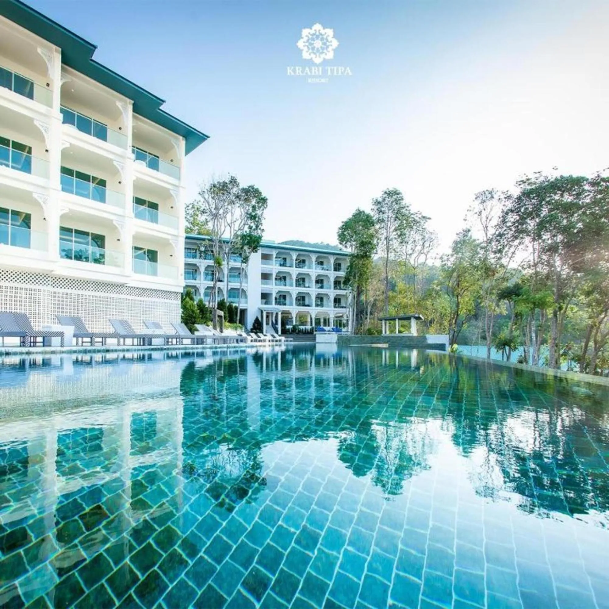 Pool view in Krabi Tipa Resort