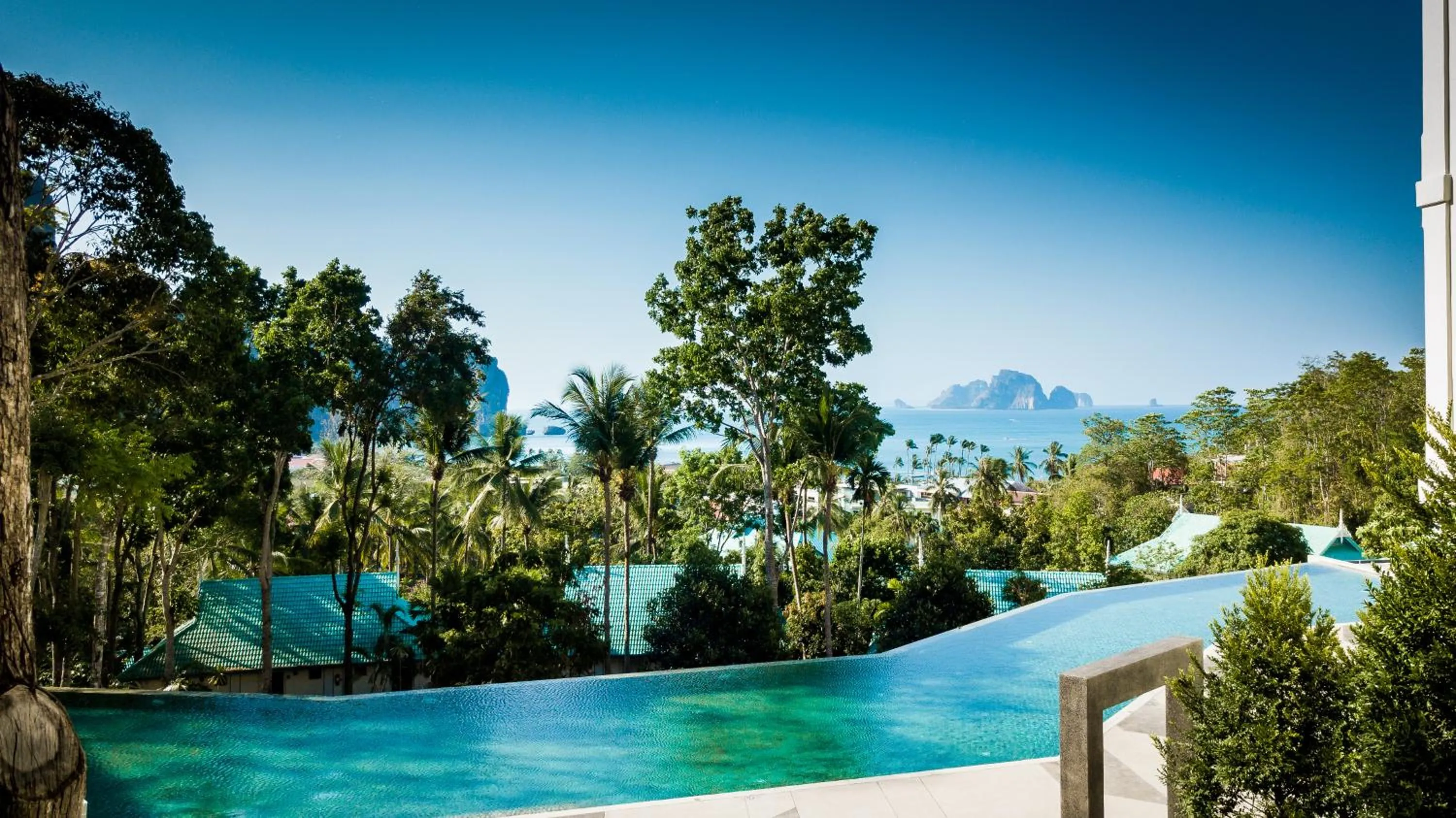 Pool view in Krabi Tipa Resort