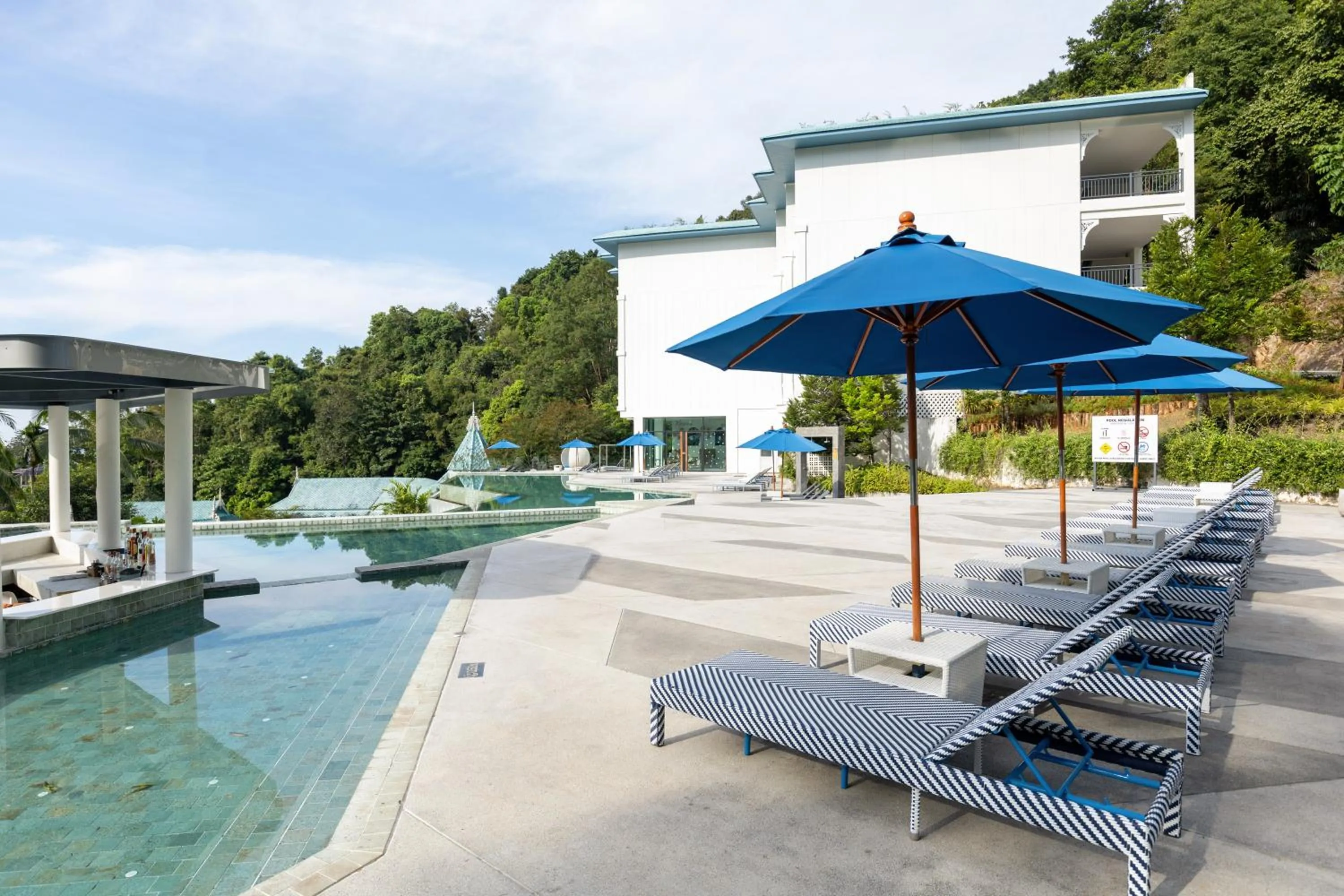 Pool view in Krabi Tipa Resort
