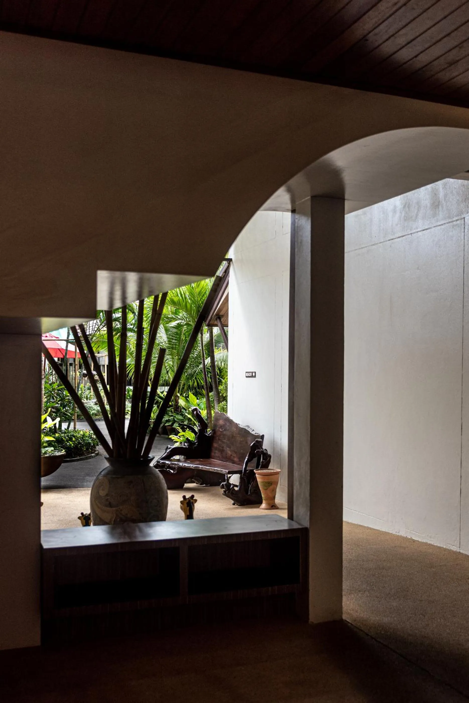 Garden in Am Samui Palace