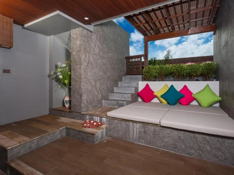 Seating area in Am Samui Palace