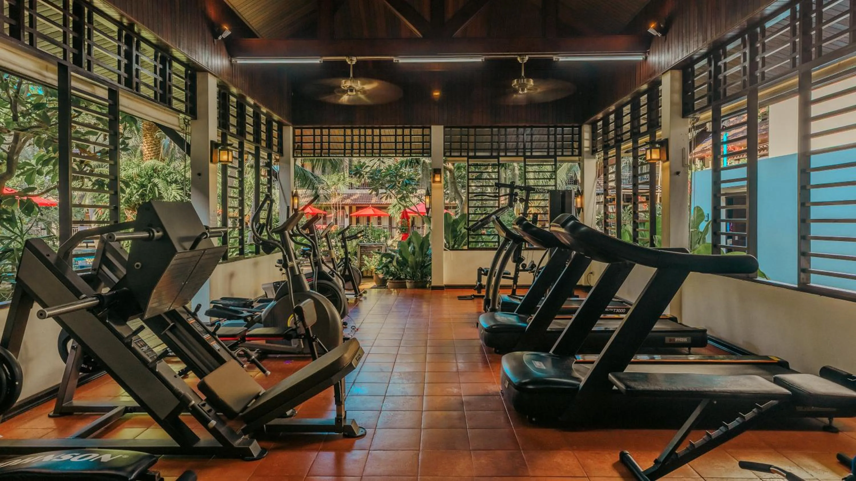 Fitness centre/facilities in Am Samui Palace