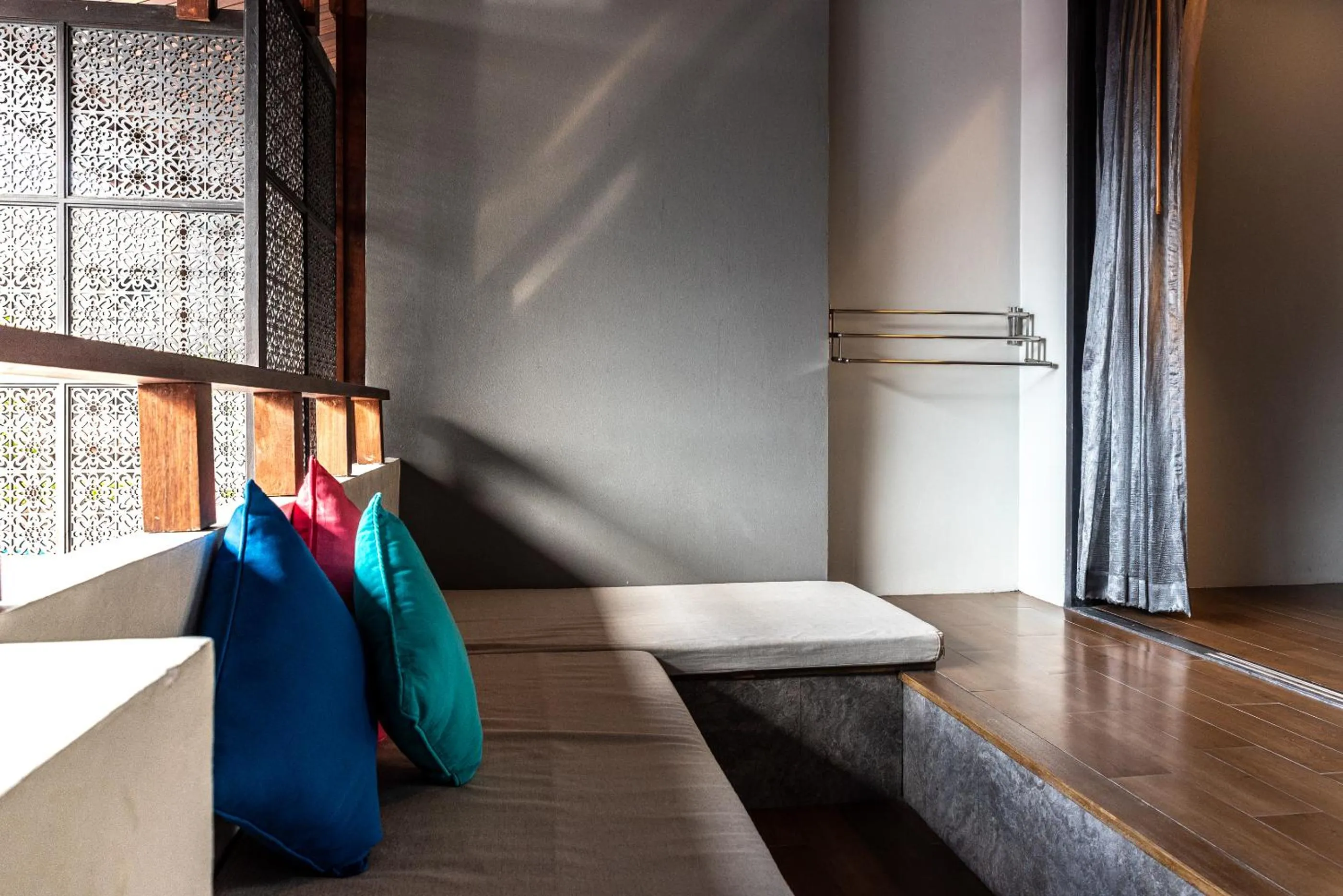 Bed in Am Samui Palace